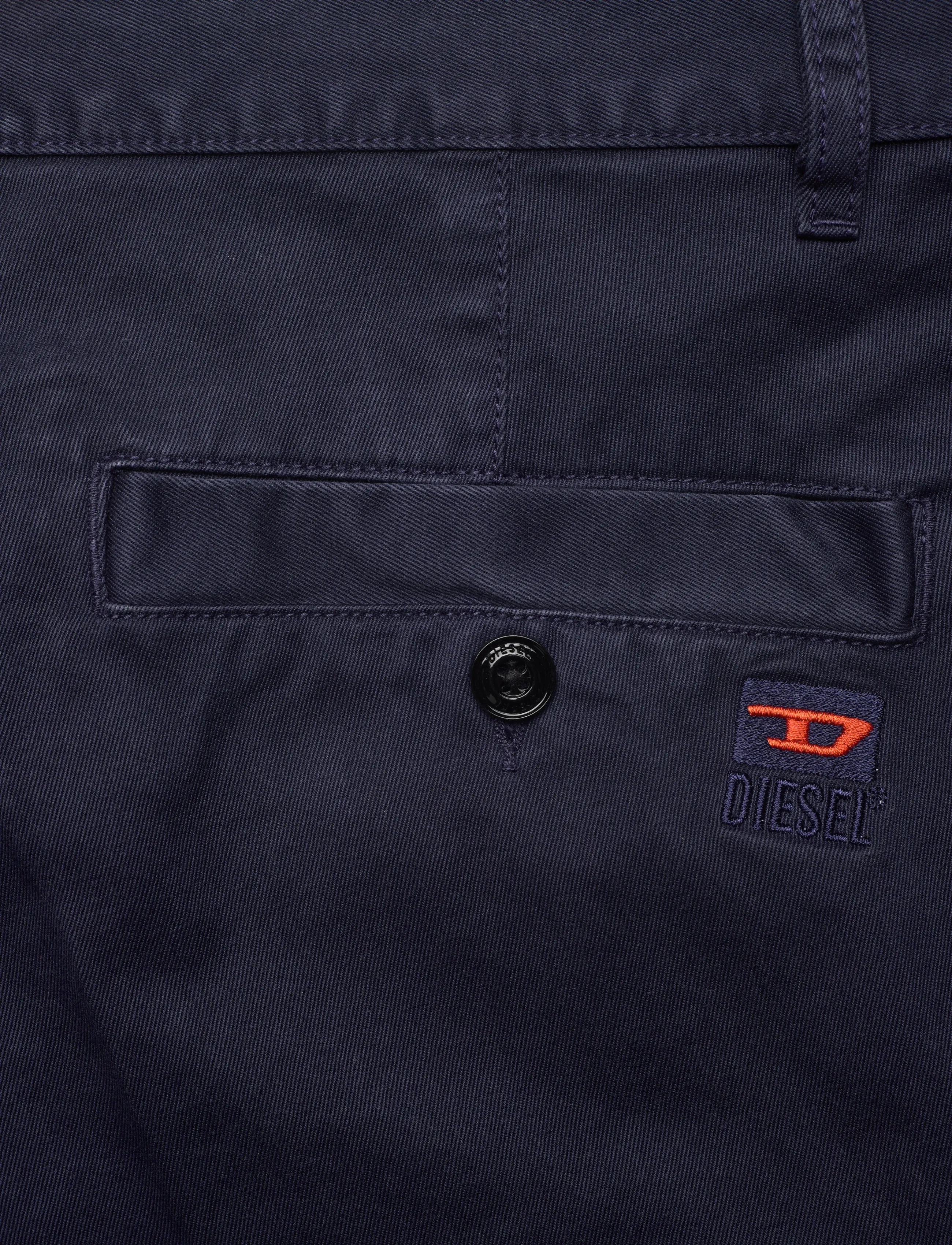 Diesel - P-COR-EMBNEW PANTALONI - casual trousers - total eclipse - 4