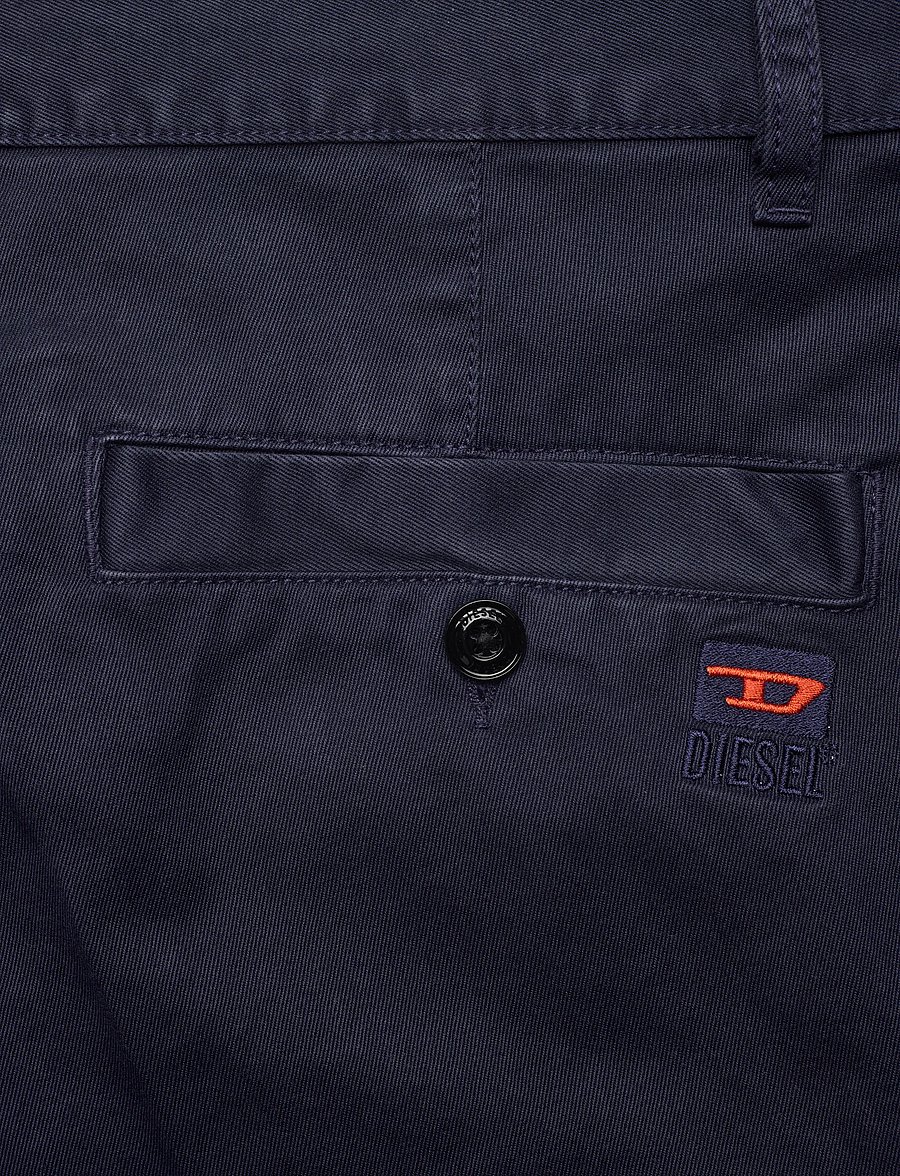 Diesel - P-COR-EMBNEW PANTALONI - casual trousers - total eclipse - 4