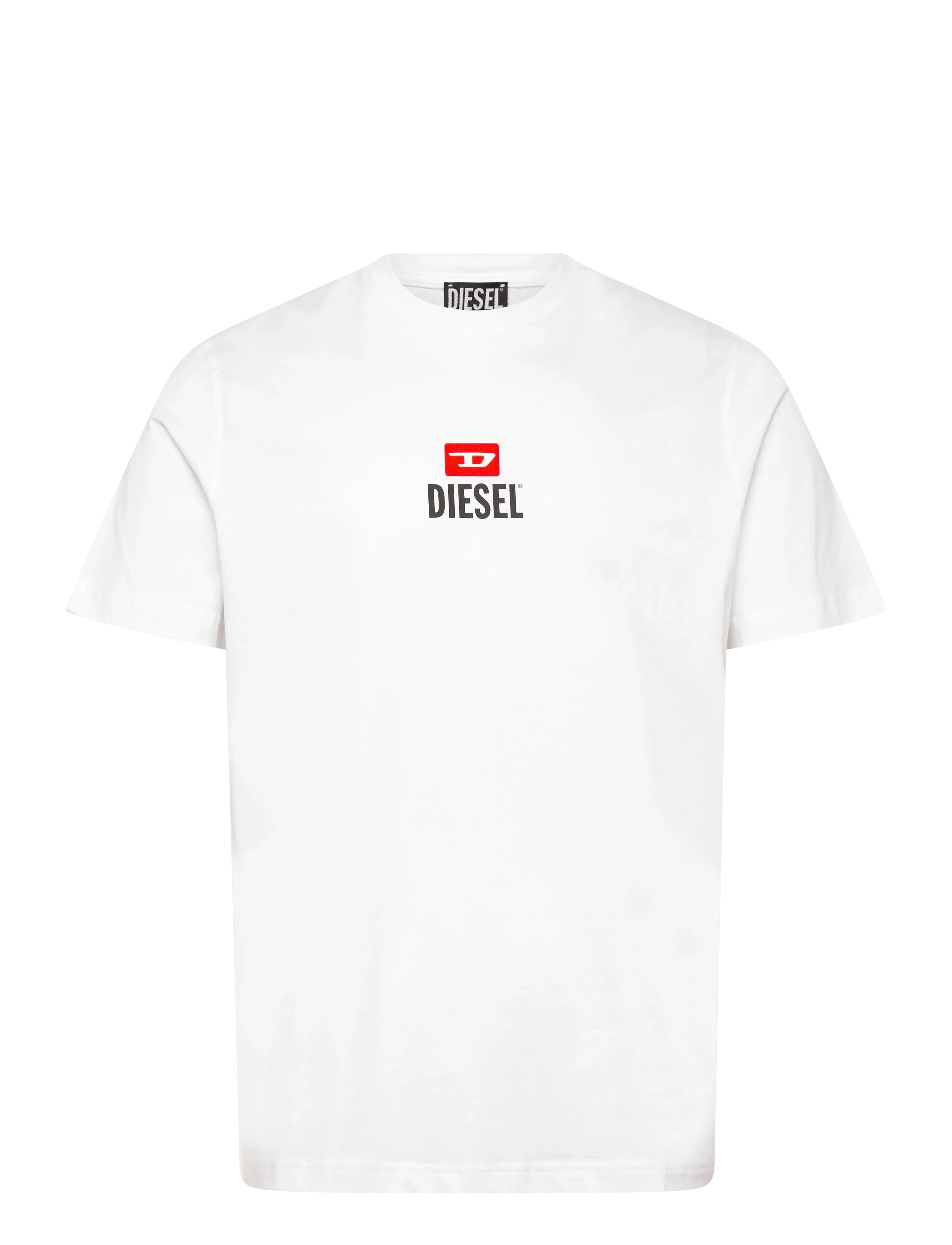 Diesel T-JUST -SMALL-NEW D LOGO MAGLIETTA - Diesel - BRIGHT WHITE / white
