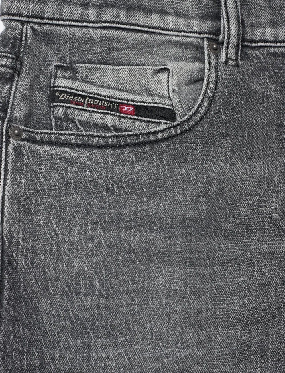 Diesel - 2019 D-STRUKT-R L.30 PANTALONI - regular jeans - grey - 2