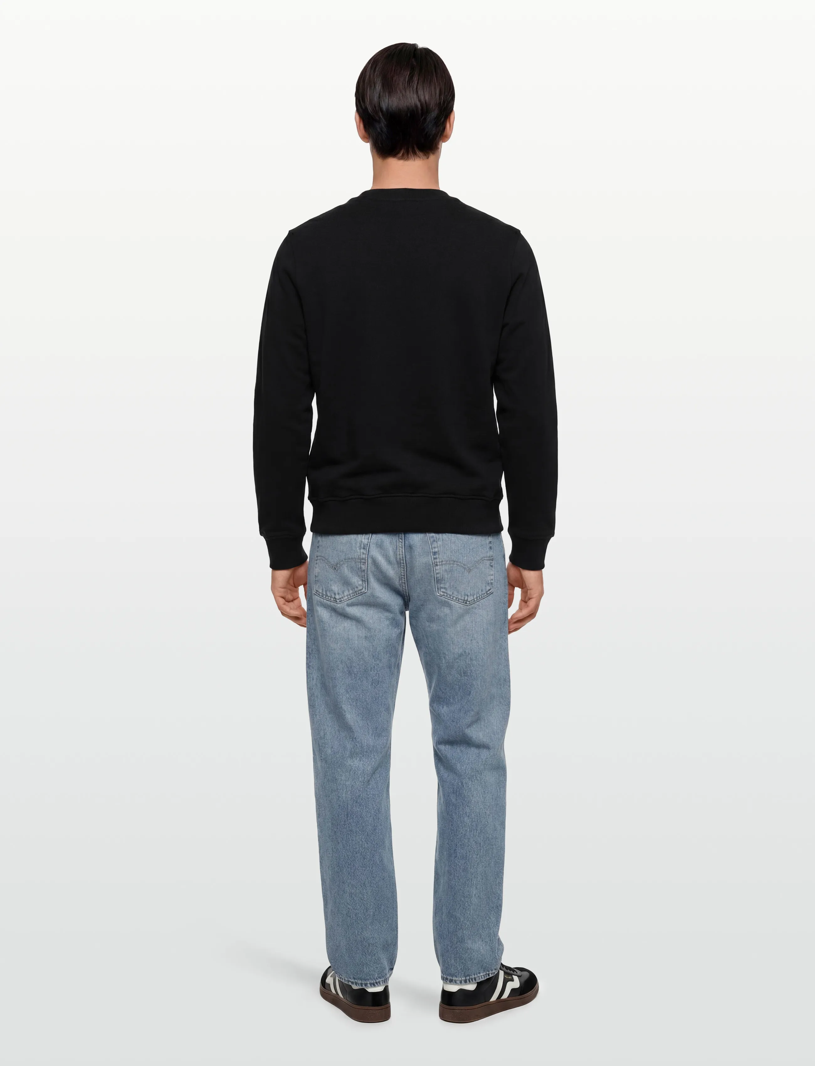 Diesel - S-GINN NEW INDUSTRIES FELPA - sweatshirts - caviar - 4