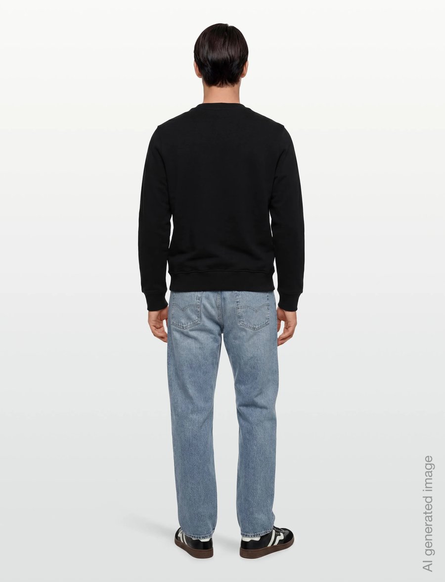 Diesel - S-GINN NEW INDUSTRIES FELPA - dressipluusid - caviar - 4