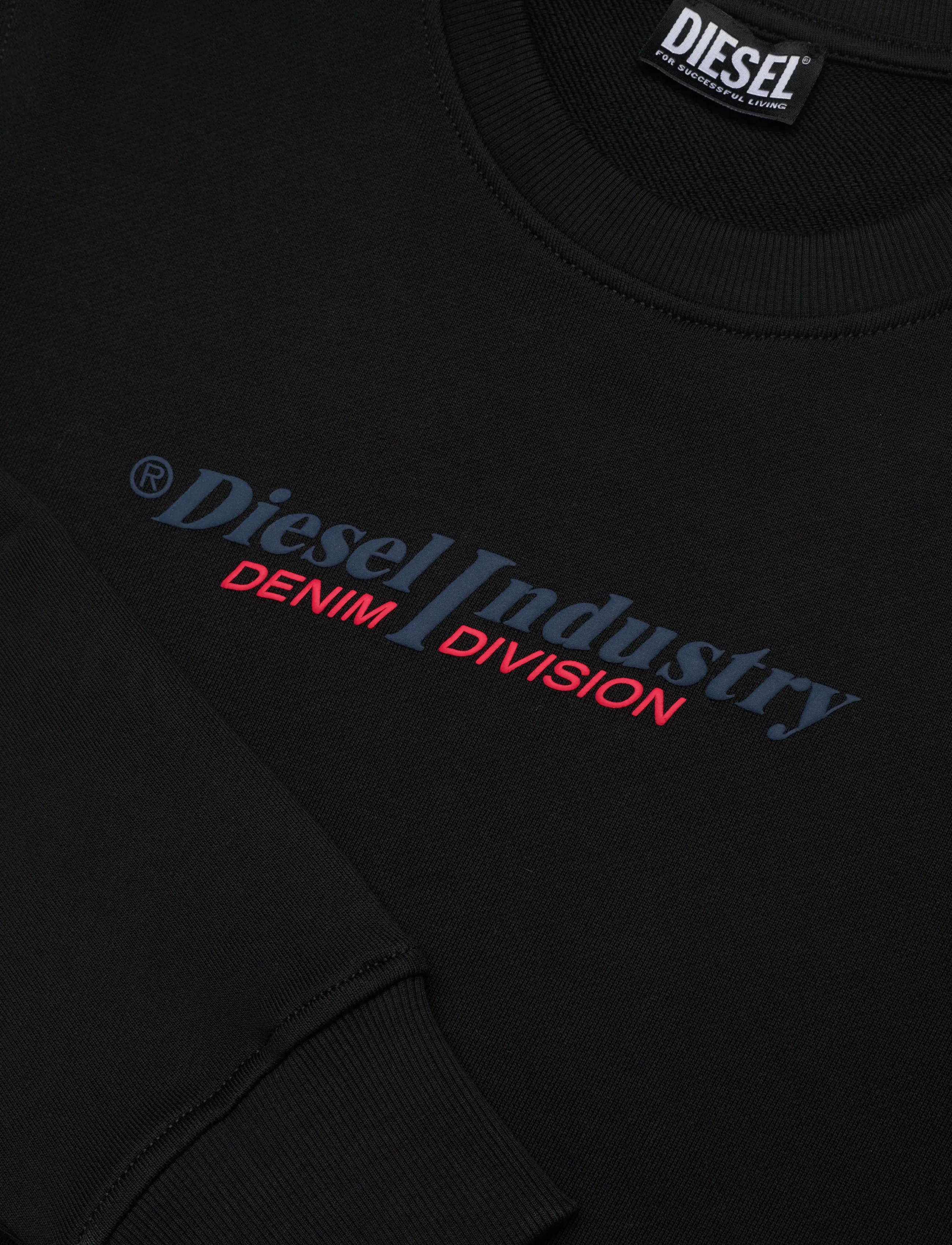 Diesel - S-GINN NEW INDUSTRIES FELPA - sweatshirts - caviar - 2