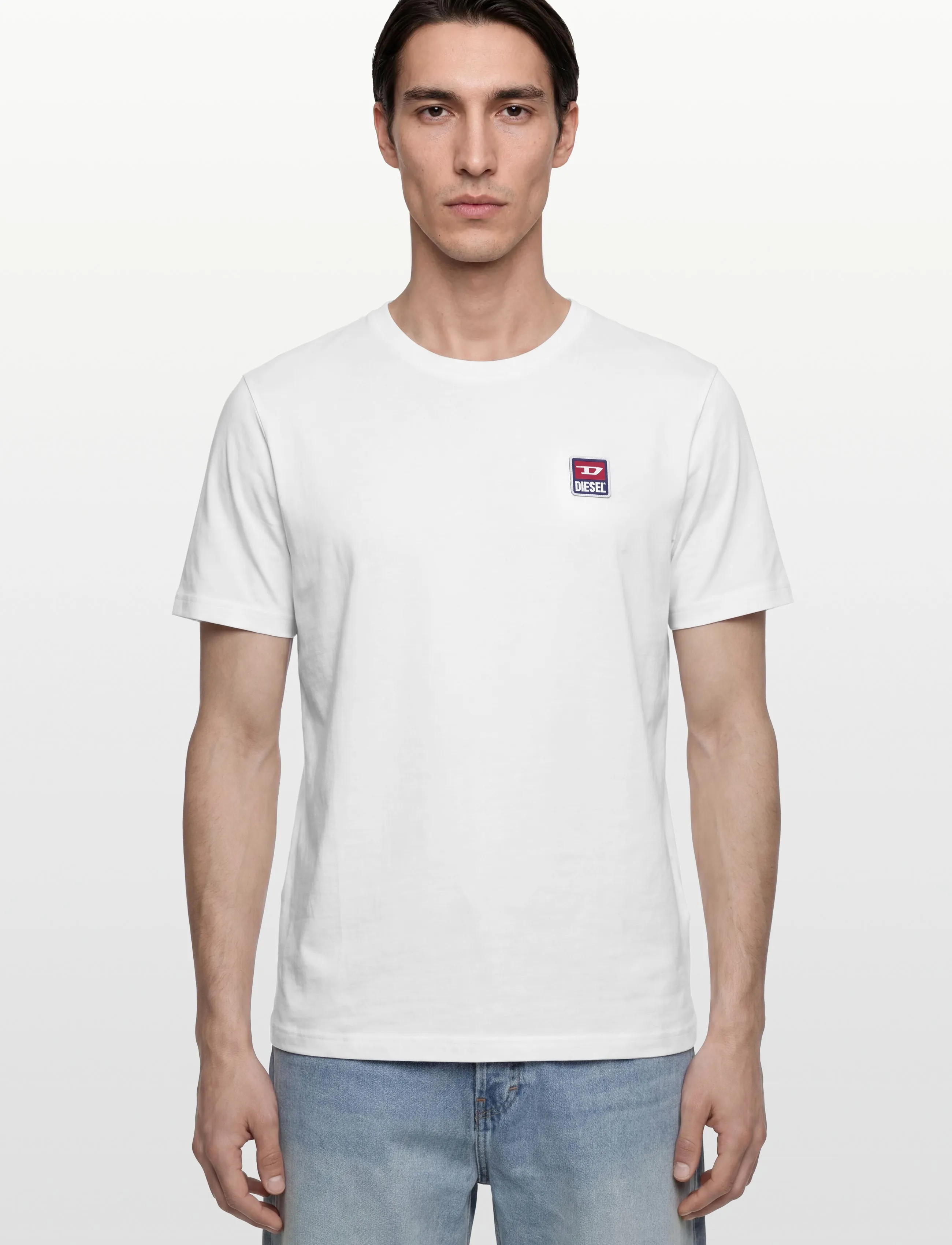 Diesel - T-JUST 16 T-SHIRT - lühikeste varrukatega t-särgid - bright white - 3