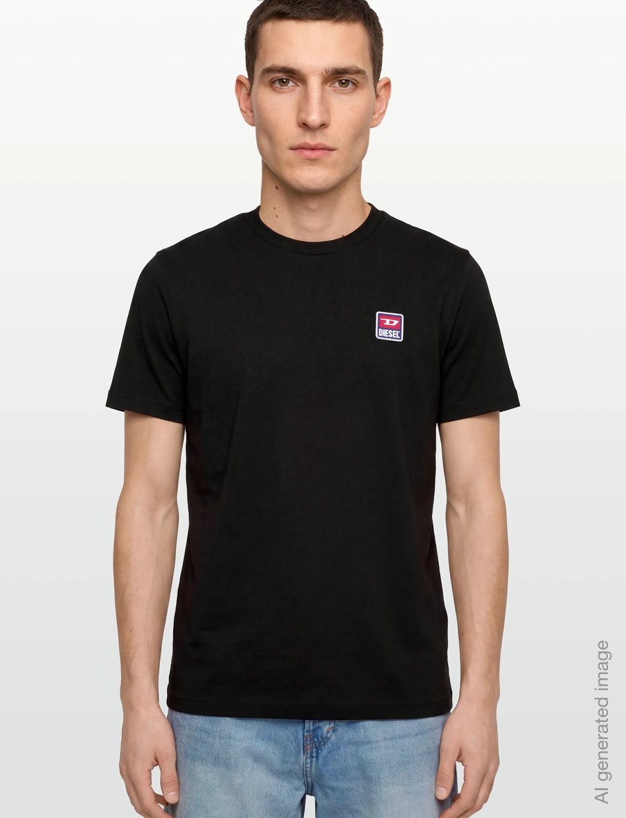 Diesel - T-JUST 16 T-SHIRT - marškinėliai trumpomis rankovėmis - caviar - 3