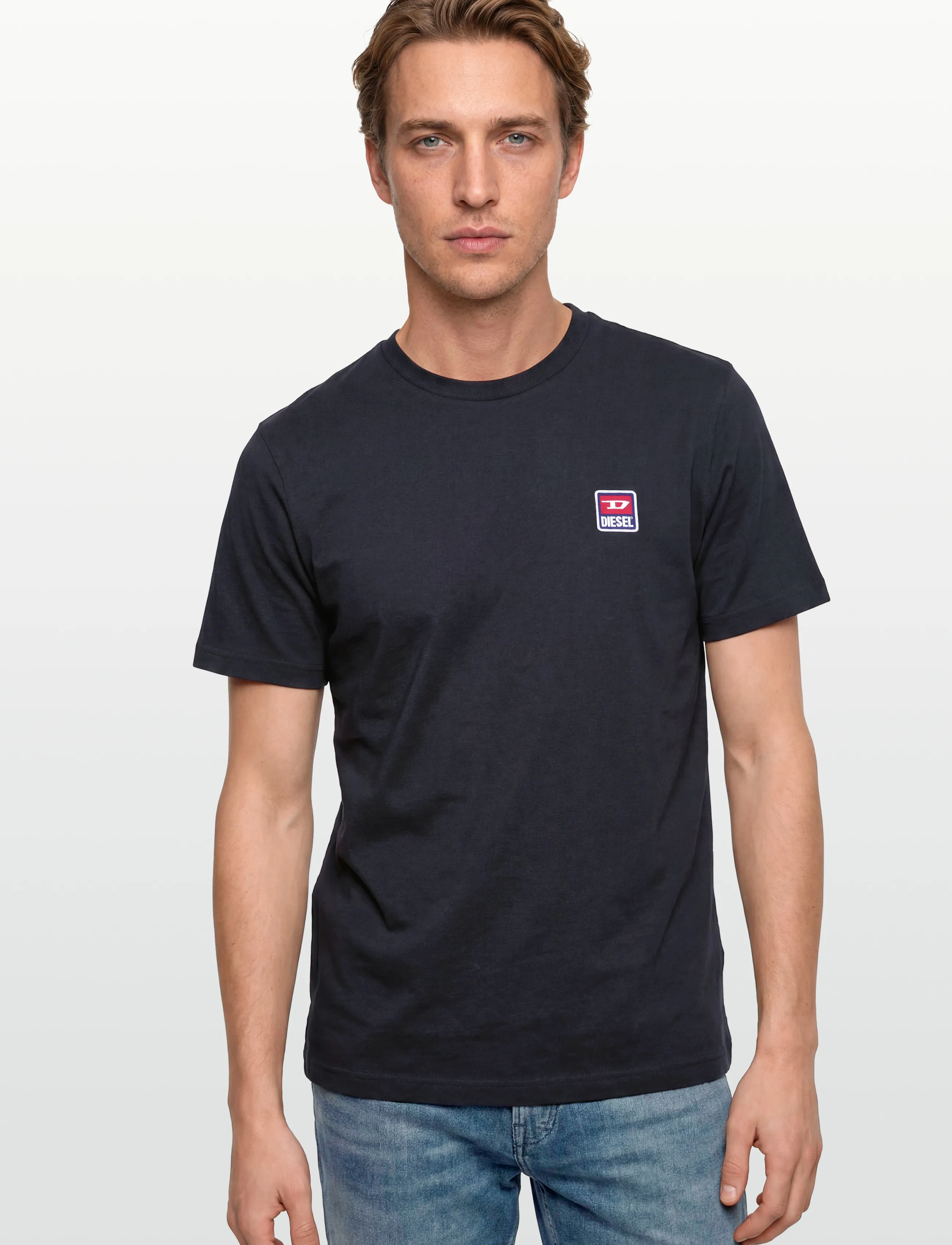 Diesel - T-JUST 16 T-SHIRT - short-sleeved t-shirts - total eclipse - 3