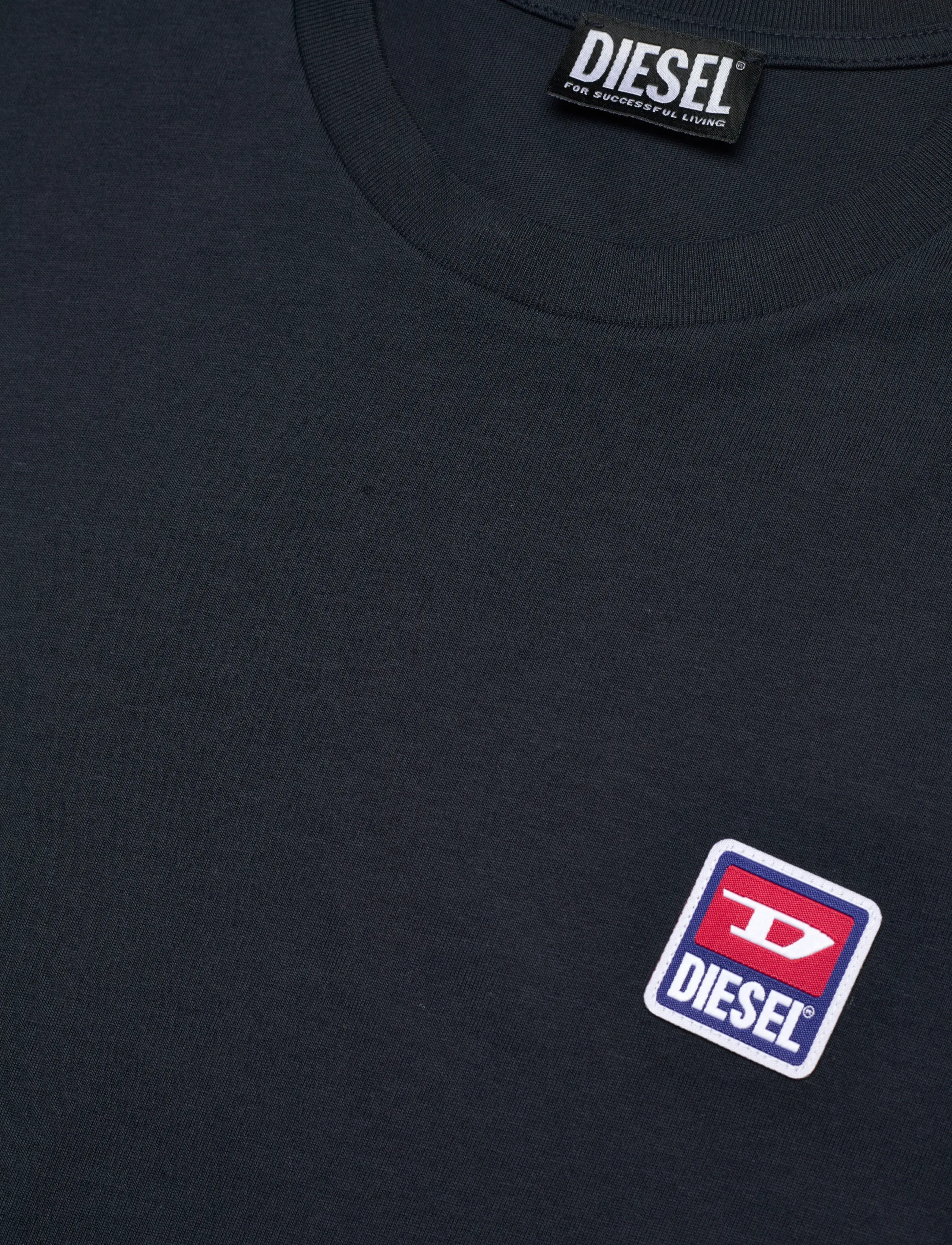 Diesel - T-JUST 16 T-SHIRT - kurzärmelig - total eclipse - 2
