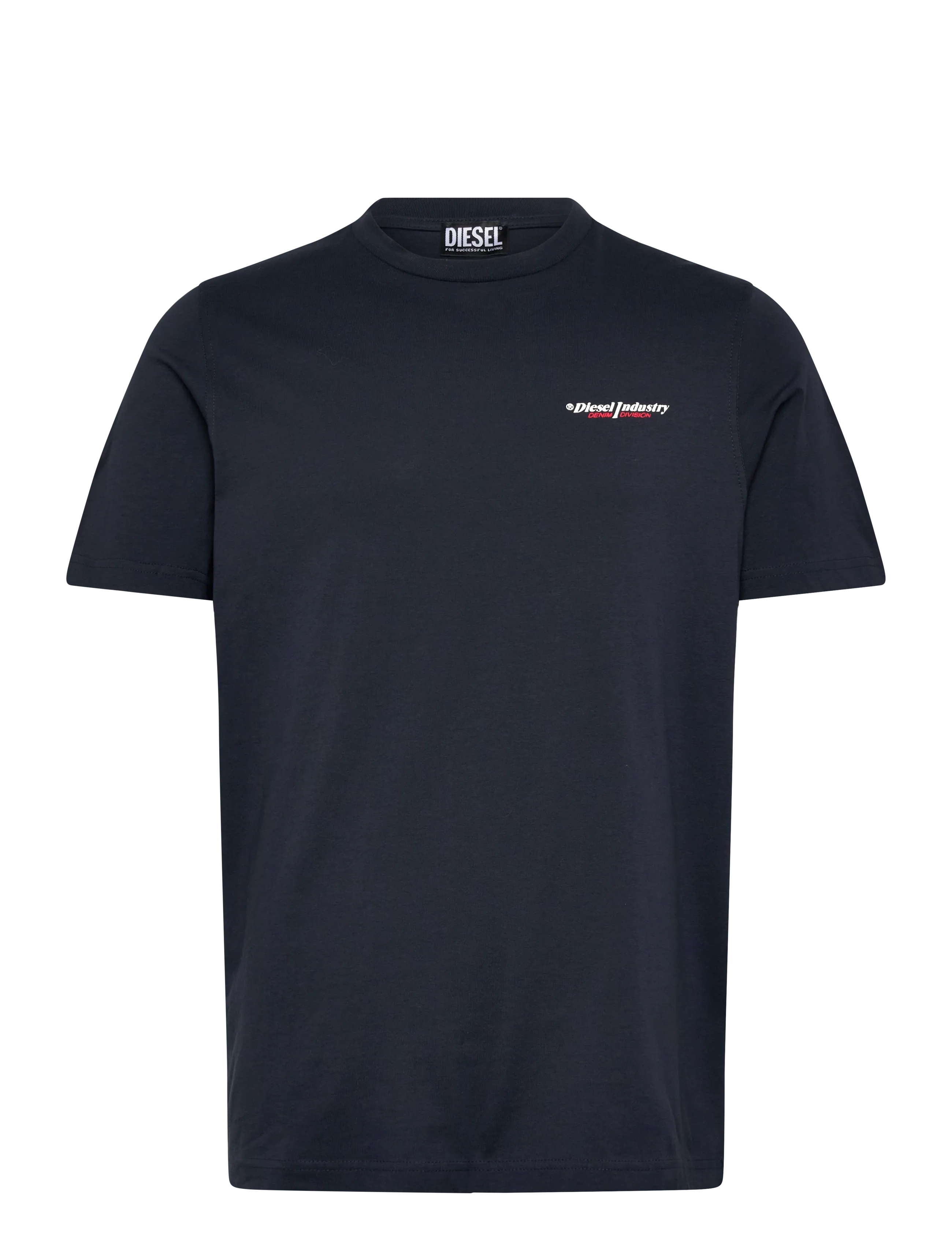 Diesel T-Just Small Ind Off Maglietta, S, Navy, T-Shirts > Kortærmede, Herre