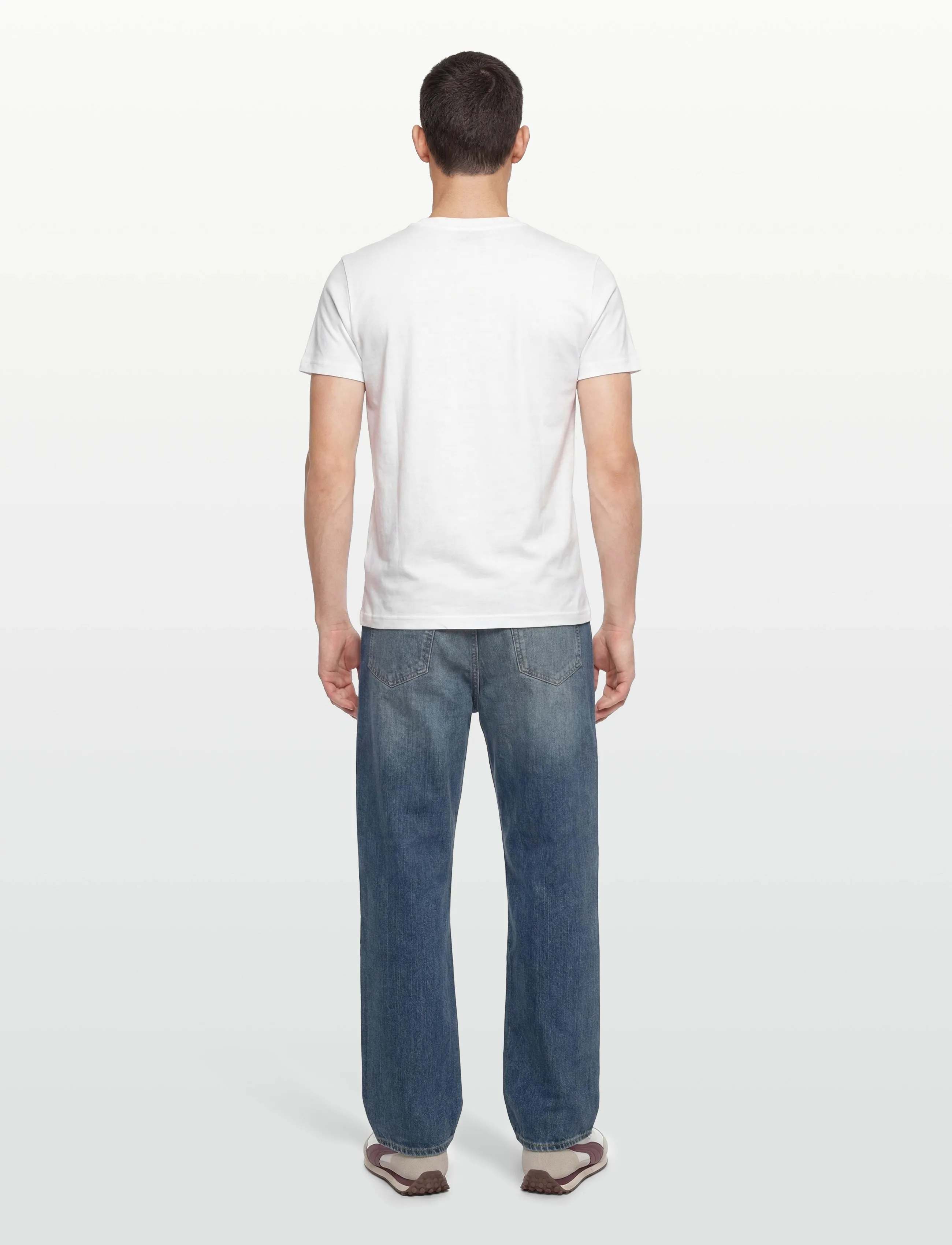 Diesel - T-DIEGOR 250215 OFF MAGLIETTA - kortærmede t-shirts - bright white - 4
