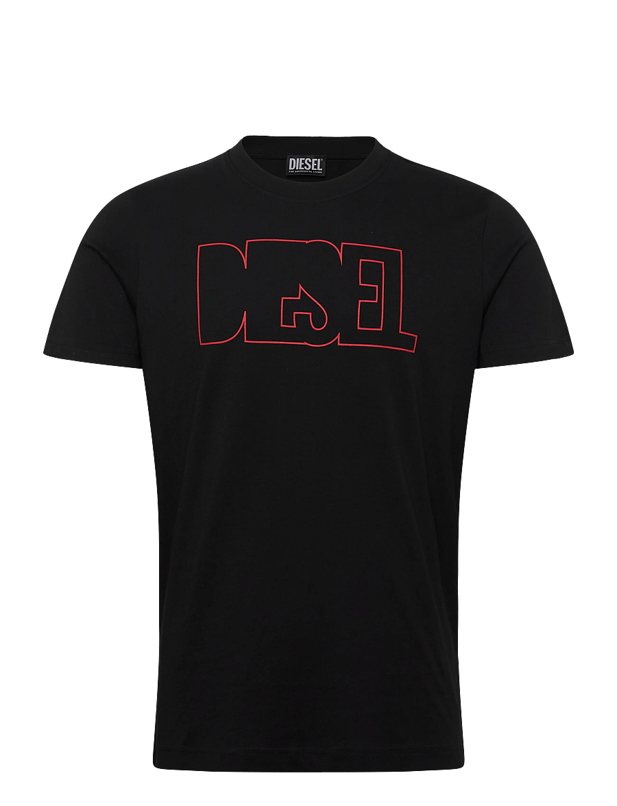 Diesel - T-DIEGOR 250215 OFF MAGLIETTA - short-sleeved t-shirts - caviar - 1