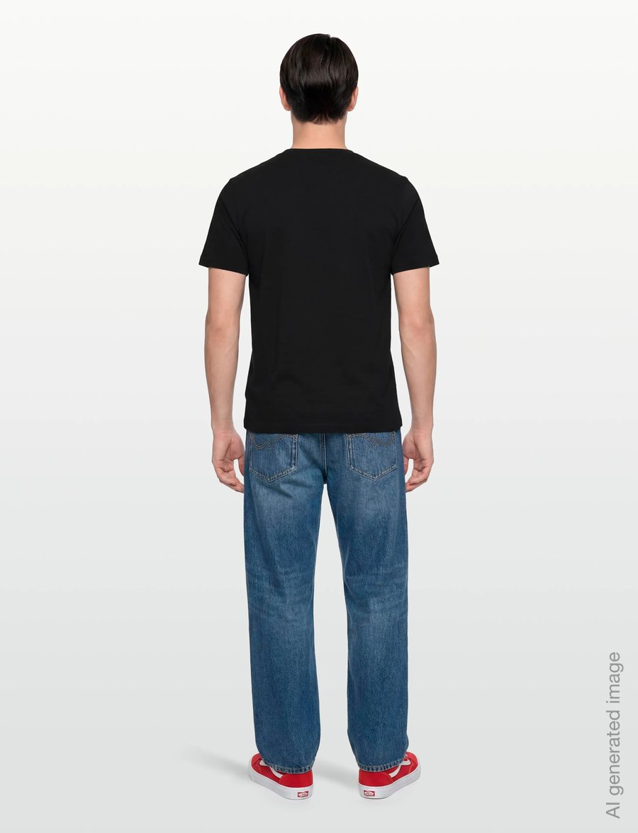 Diesel - T-JUST 250217 OFF MAGLIETTA - kortärmade t-shirts - caviar - 4