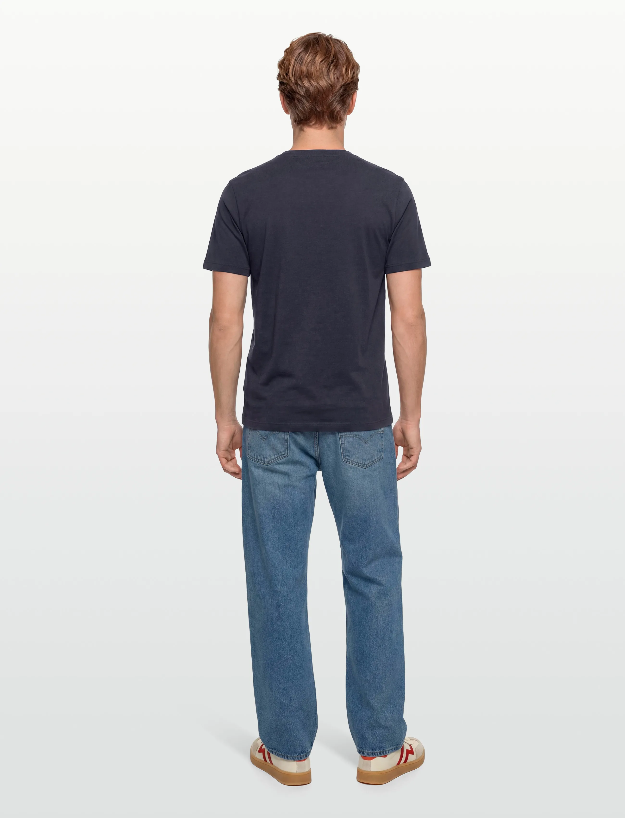 Diesel - T-JUST 250217 OFF MAGLIETTA - short-sleeved t-shirts - total eclipse - 4