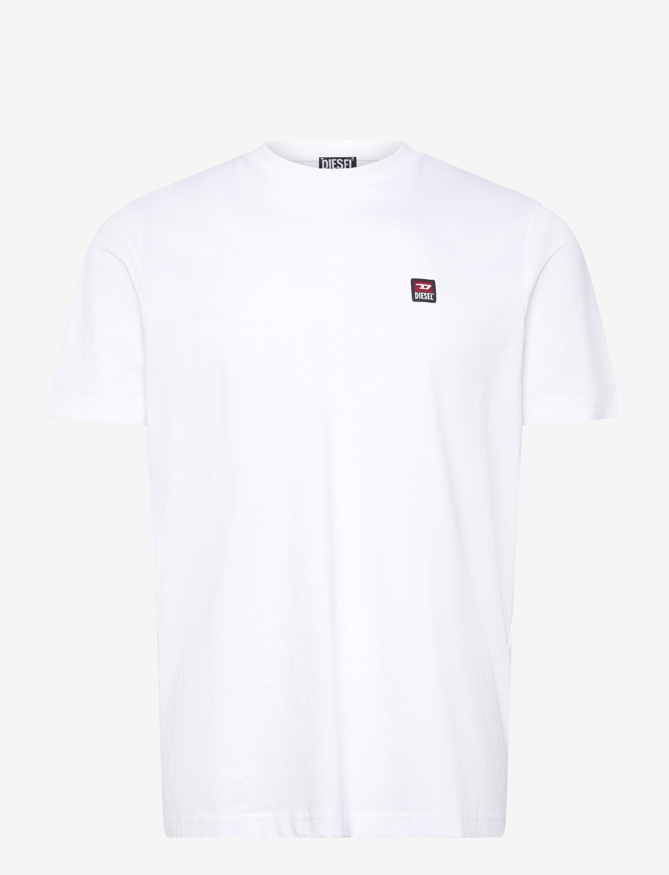 Diesel - T-JUST 250221 OFF MAGLIETTA - short-sleeved t-shirts - bright white - 0