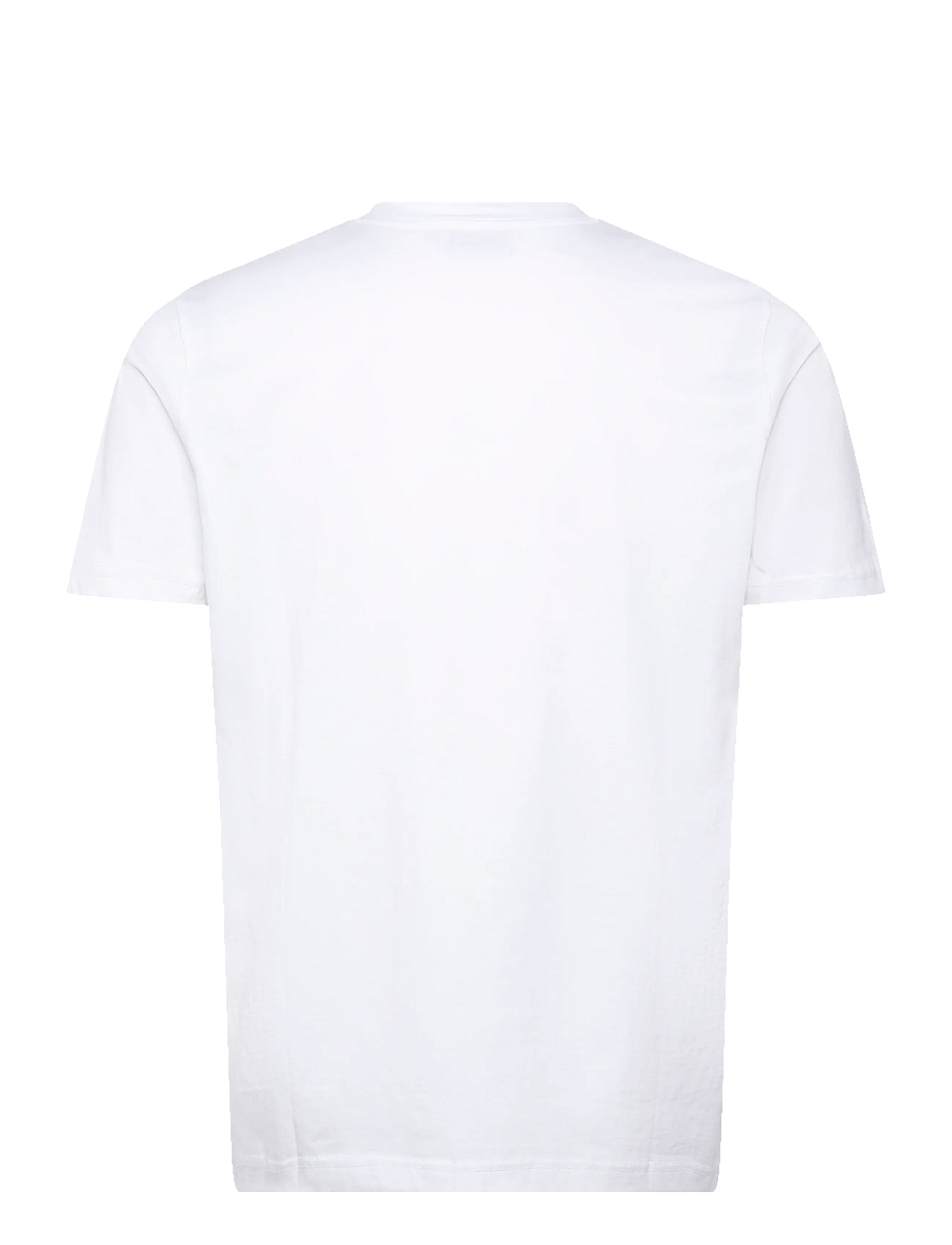 Diesel - T-JUST 250221 OFF MAGLIETTA - lühikeste varrukatega t-särgid - bright white - 2