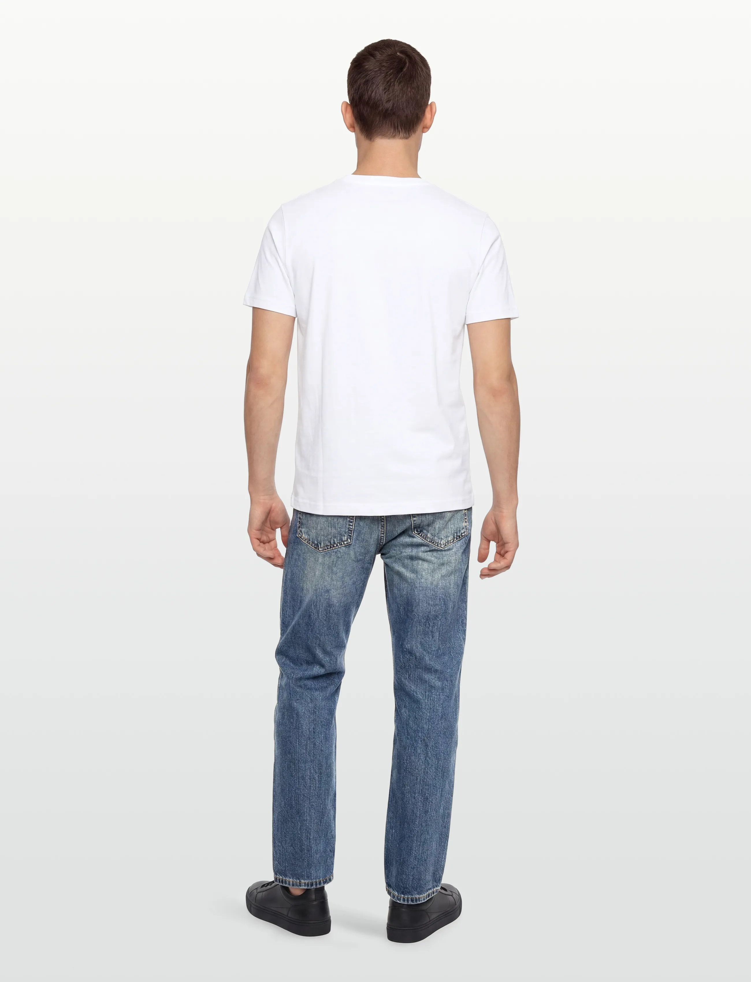 Diesel - T-JUST 250221 OFF MAGLIETTA - short-sleeved t-shirts - bright white - 4