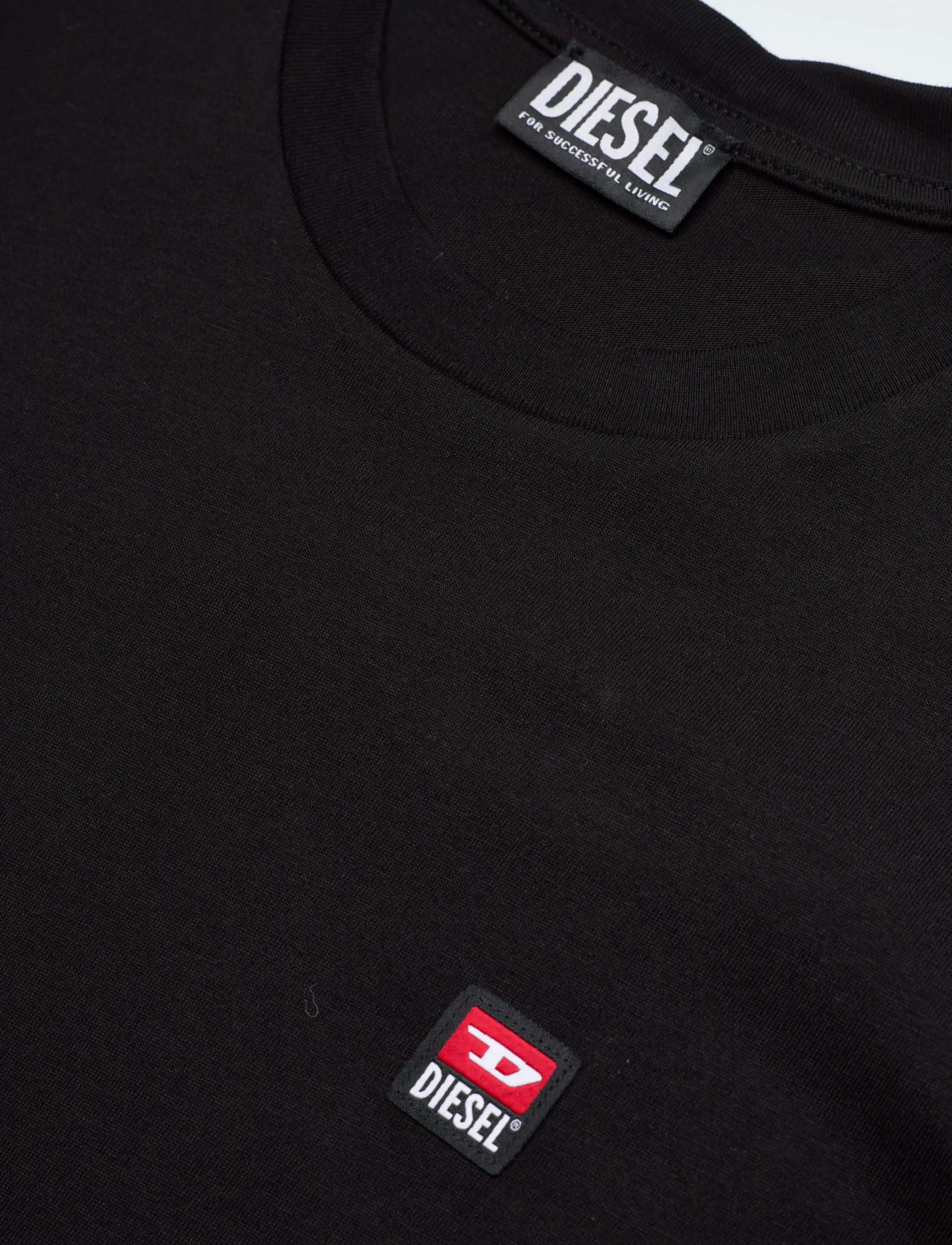 Diesel - T-JUST 250221 OFF MAGLIETTA - kortærmede t-shirts - caviar - 2