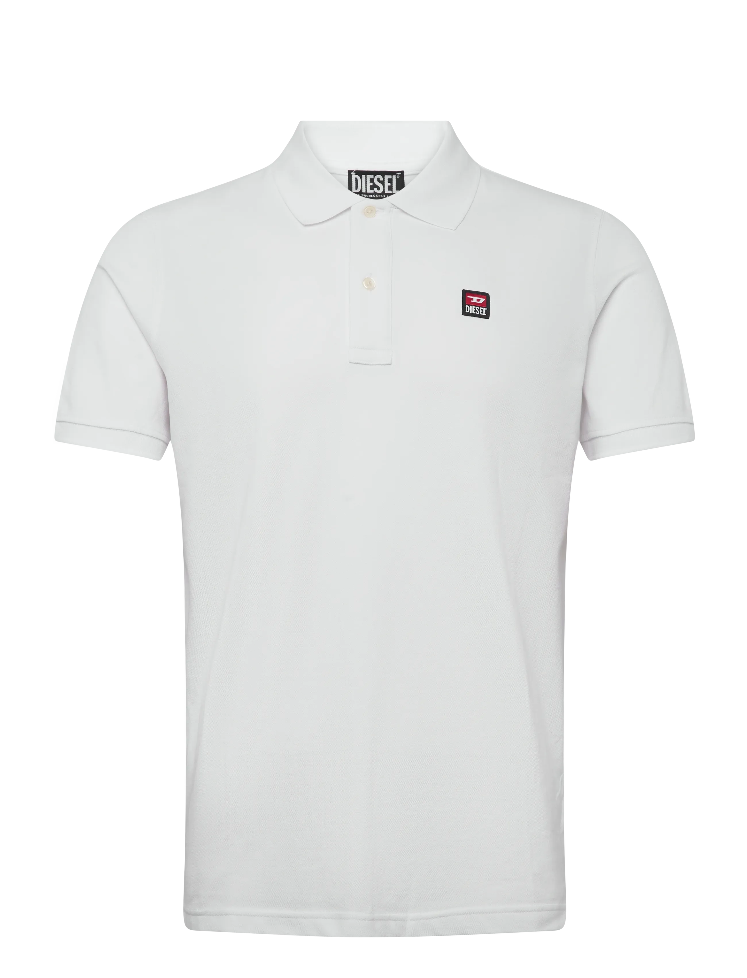 DIESEL T-Smith 250205 Off Polo Weiß - M - Herren
