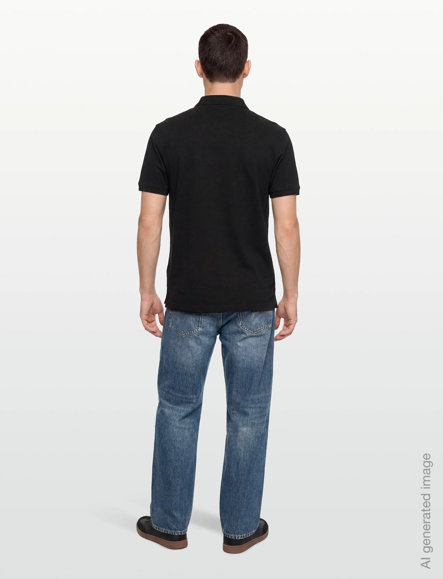 Diesel - T-SMITH 250205 OFF POLO - kurzärmelig - caviar - 4