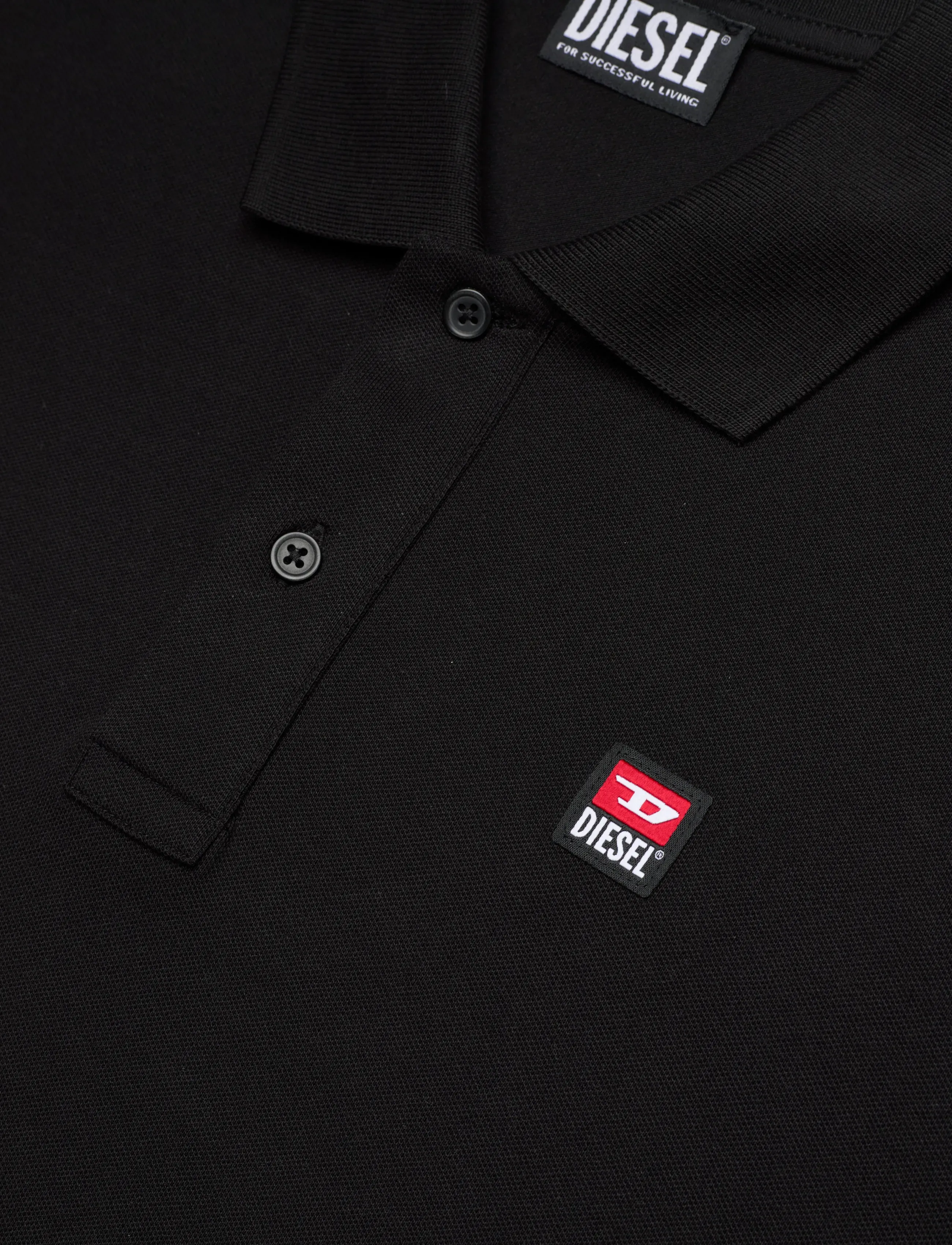 Diesel - T-SMITH 250205 OFF POLO - lühikeste varrukatega polod - caviar - 2