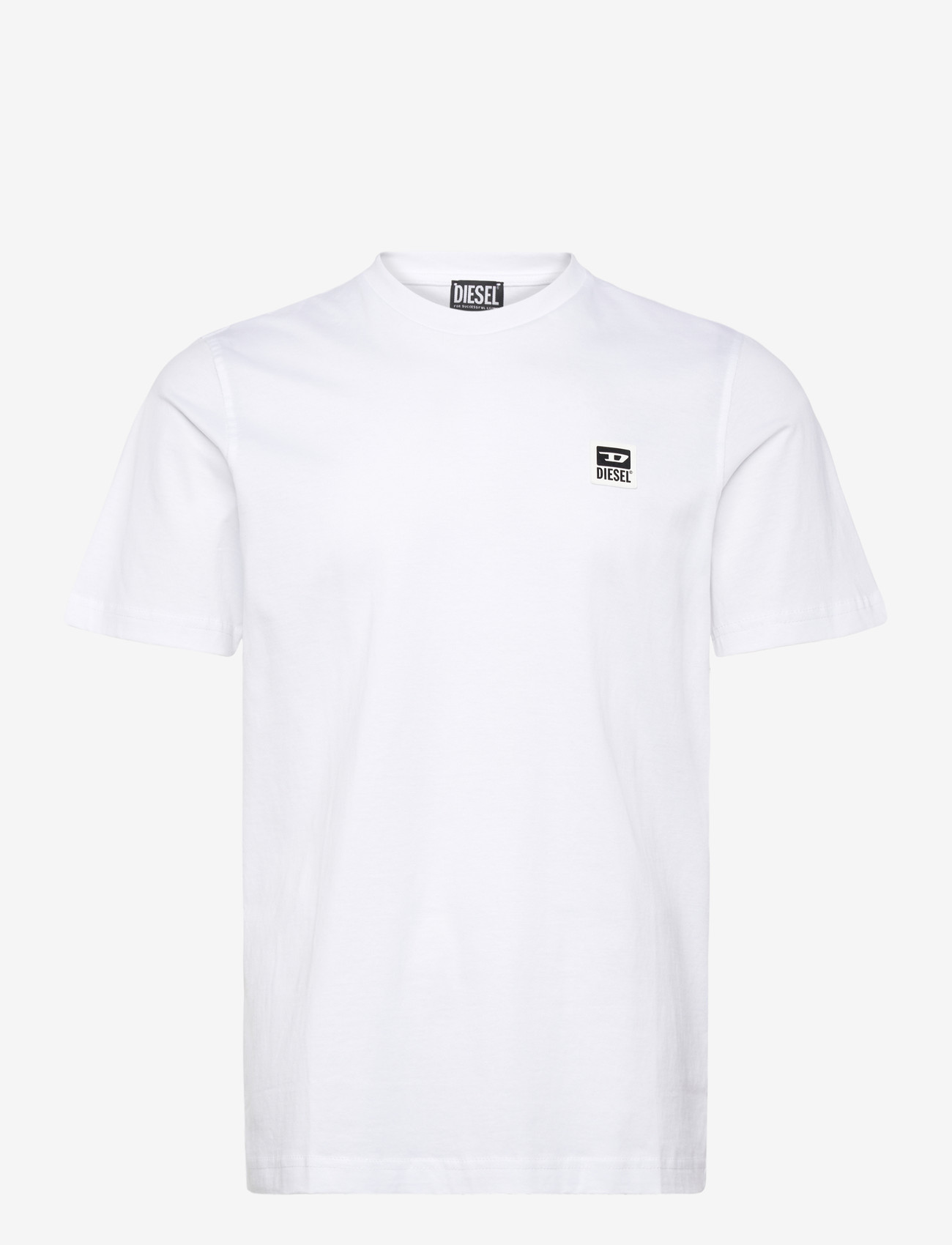 Diesel - T-JUST-K30 MAGLIETTA - kortærmede t-shirts - bright white - 1