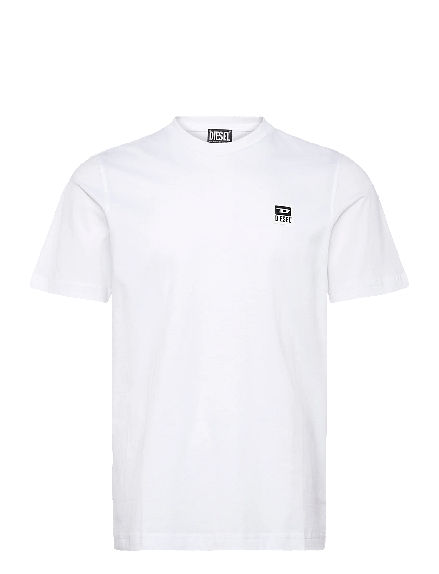 Diesel - T-JUST-K30 MAGLIETTA - kurzärmelige t-shirts - bright white - 1