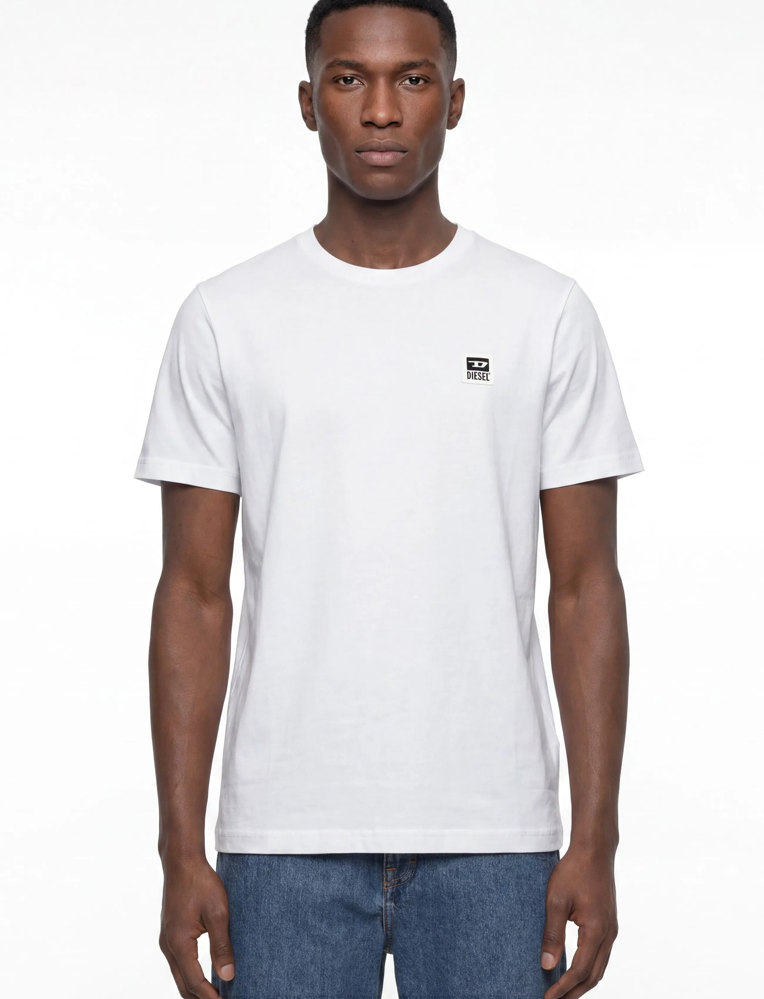 Diesel - T-JUST-K30 MAGLIETTA - short-sleeved t-shirts - bright white - 3