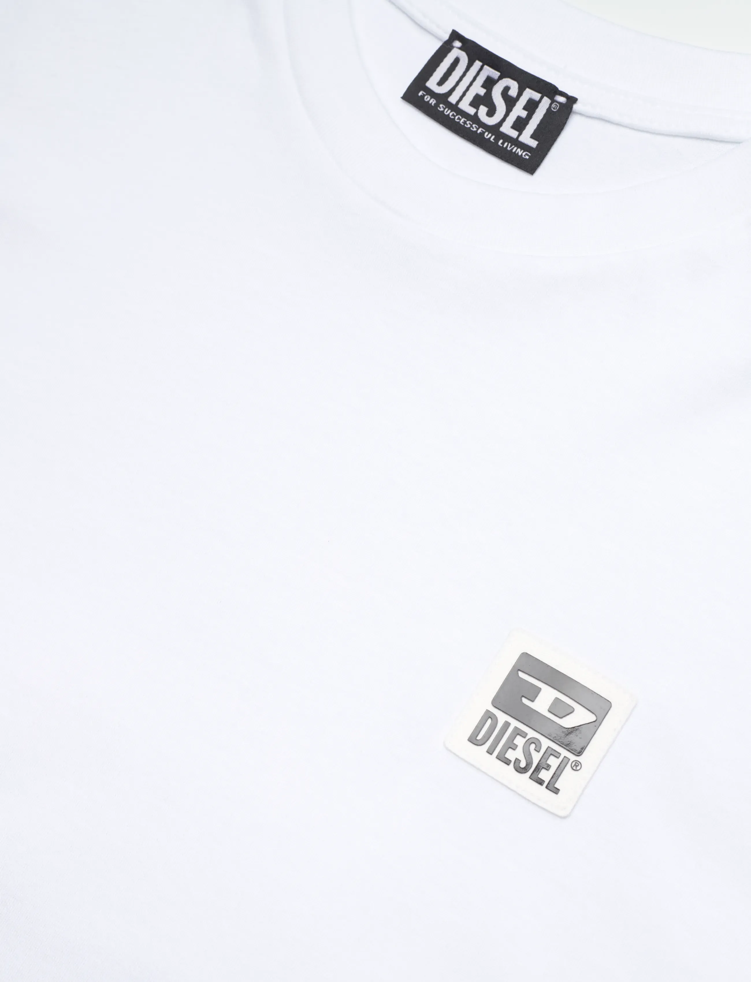 Diesel - T-JUST-K30 MAGLIETTA - short-sleeved t-shirts - bright white - 5