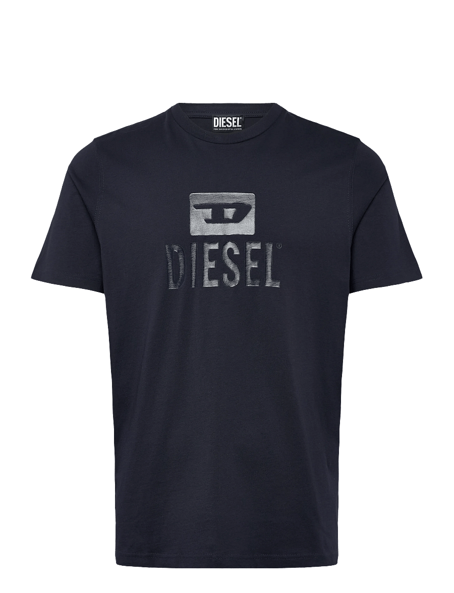 Diesel - T-JUST TONE ON TONE MAGLIETTA - short-sleeved t-shirts - total eclipse - 1