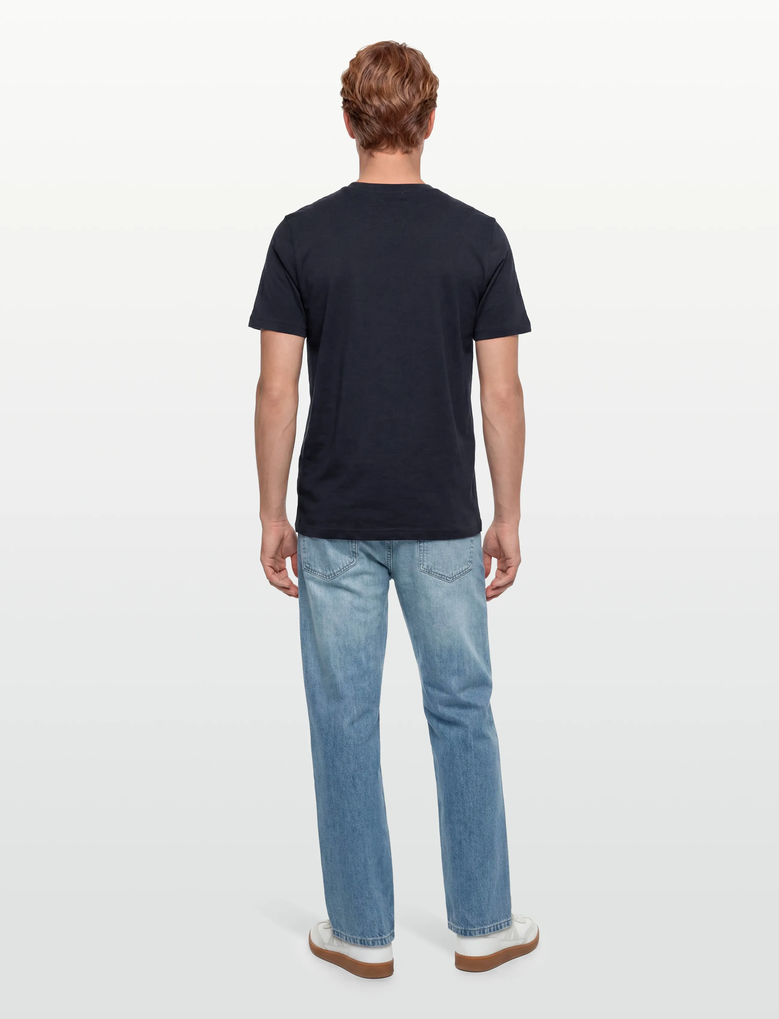 Diesel - T-JUST TONE ON TONE MAGLIETTA - kortärmade t-shirts - total eclipse - 4