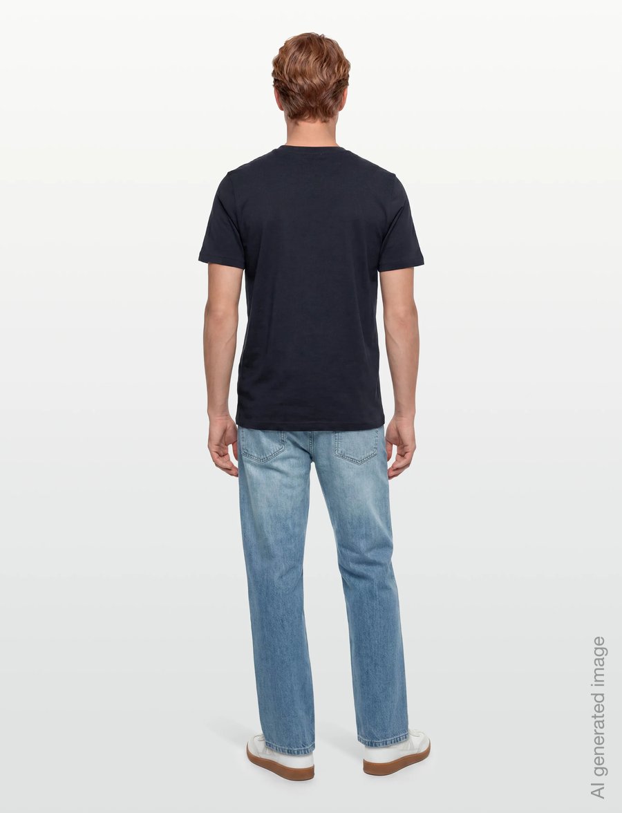 Diesel - T-JUST TONE ON TONE MAGLIETTA - short-sleeved t-shirts - total eclipse - 4