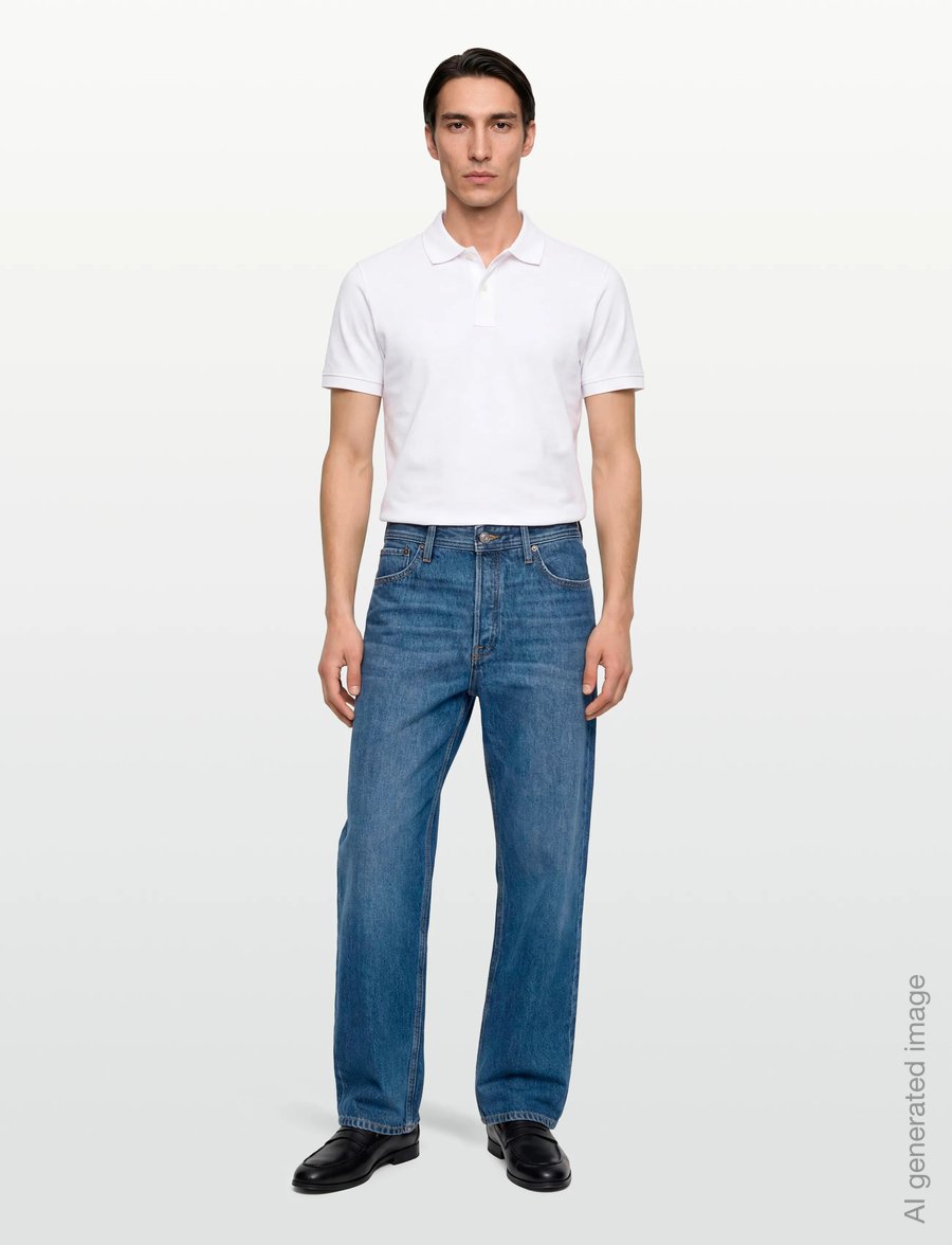 Diesel - T-SMITH 260105 OFF POLO - kurzärmelig - bright white - 0