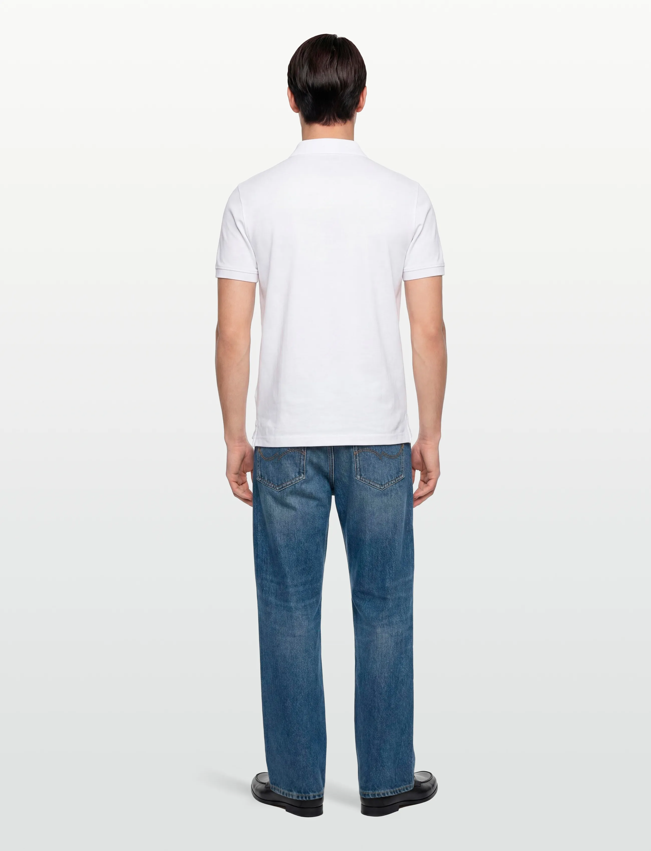 Diesel - T-SMITH 260105 OFF POLO - short-sleeved polos - bright white - 4