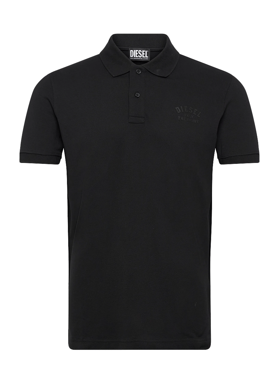 Diesel - T-SMITH 260105 OFF POLO - kurzärmelig - caviar - 1