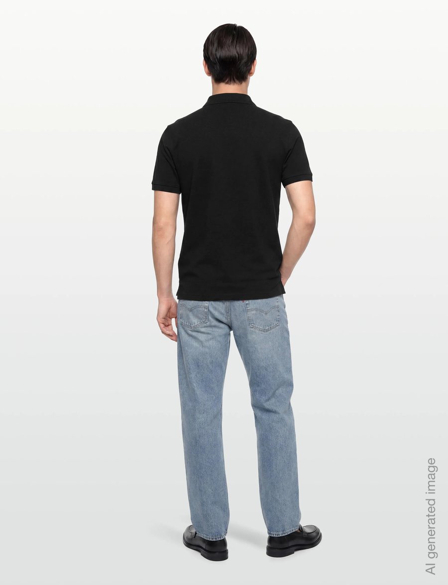 Diesel - T-SMITH 260105 OFF POLO - kurzärmelig - caviar - 4