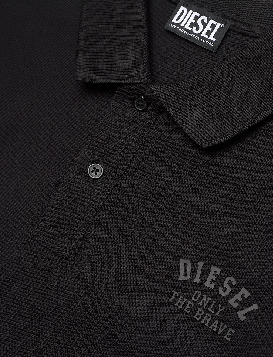 Diesel - T-SMITH 260105 OFF POLO - kurzärmelig - caviar - 5