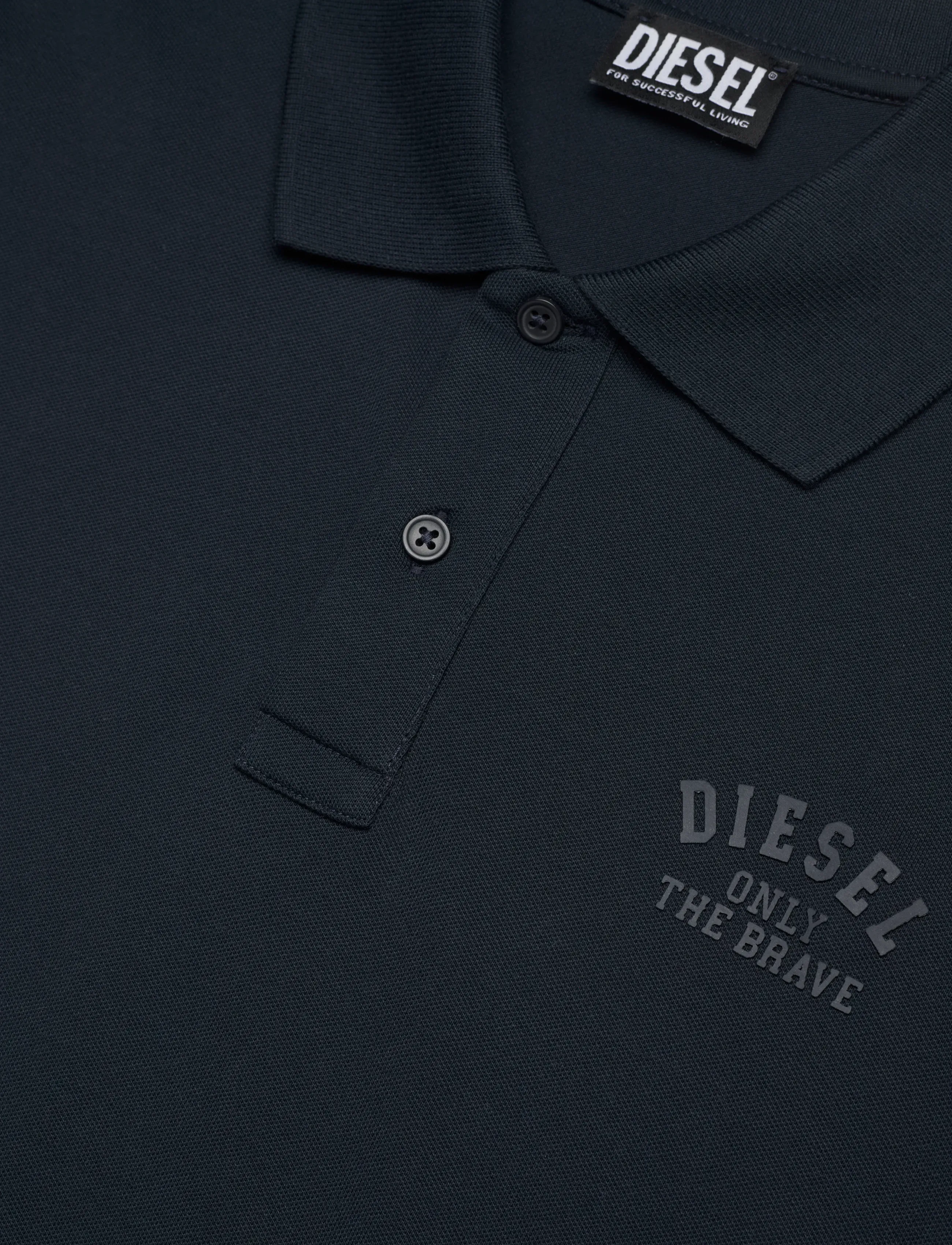 Diesel - T-SMITH 260105 OFF POLO - short-sleeved polos - total eclipse - 5