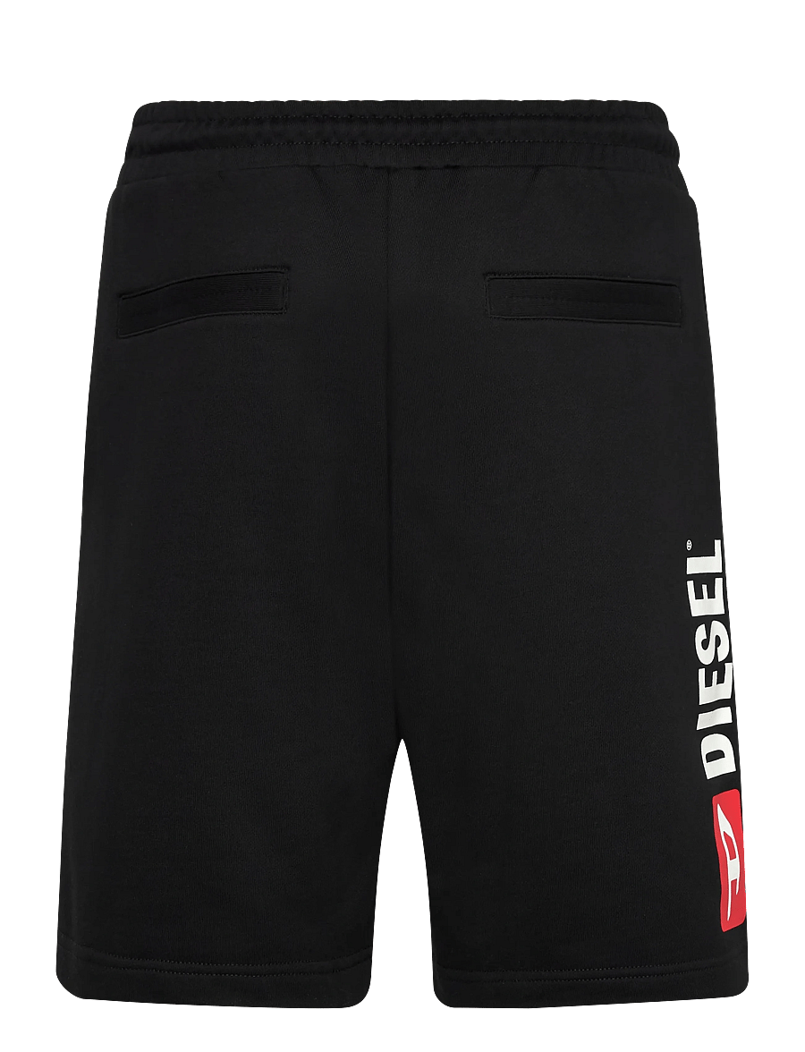 Diesel - P-CROW OFF CALZONCINI - lühikesed dressipüksid - caviar - 1
