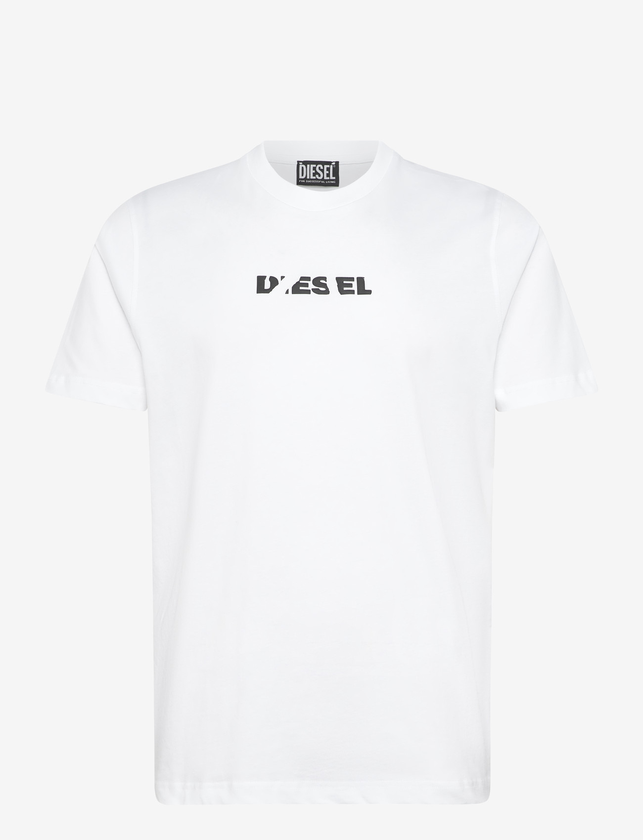 Diesel - T-JUST 250231 OFF MAGLIETTA - kurzärmelig - bright white - 0