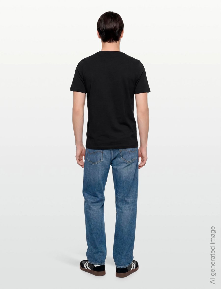 Diesel - T-JUST 250231 OFF MAGLIETTA - kurzärmelige t-shirts - caviar - 4