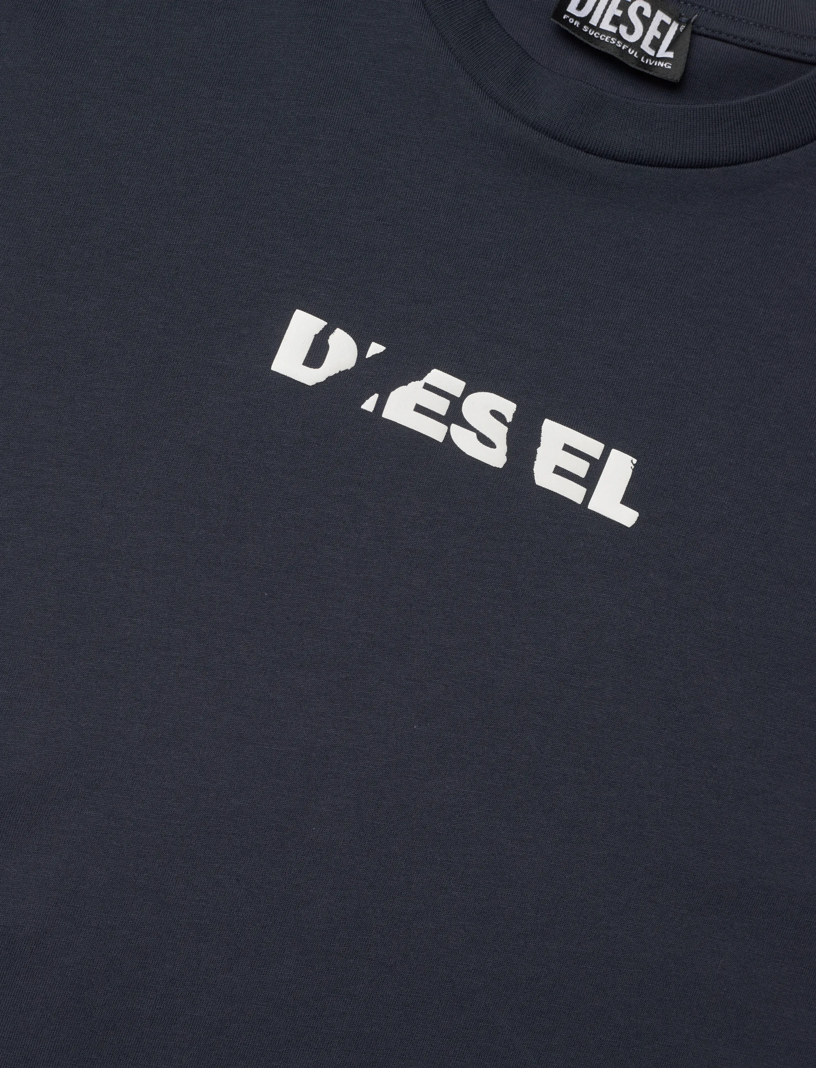 Diesel - T-JUST 250231 OFF MAGLIETTA - kortærmede t-shirts - total eclipse - 2
