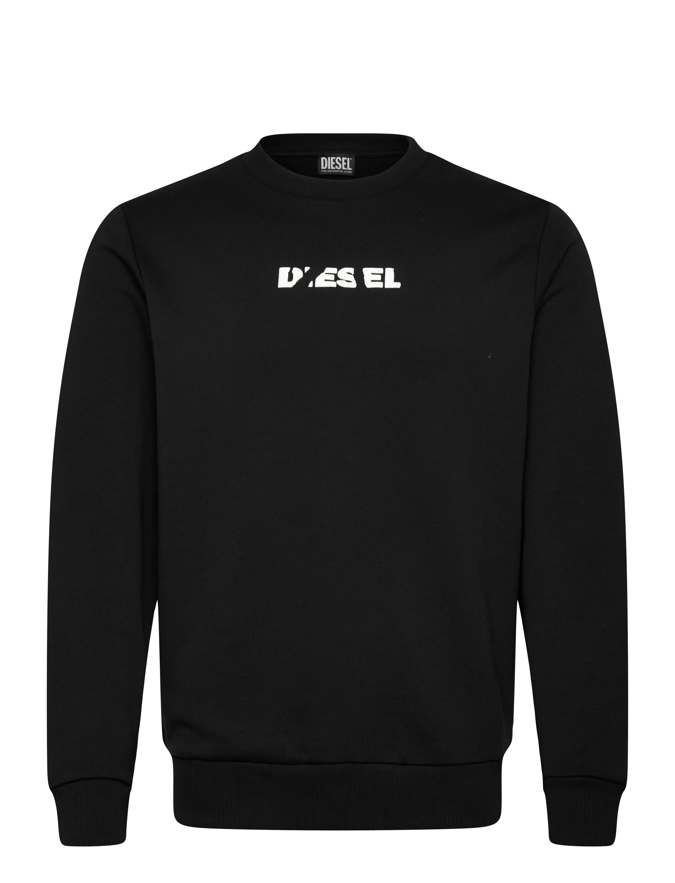 Diesel S-GIR 250238 OFF FELPA - Kläder - CAVIAR / black