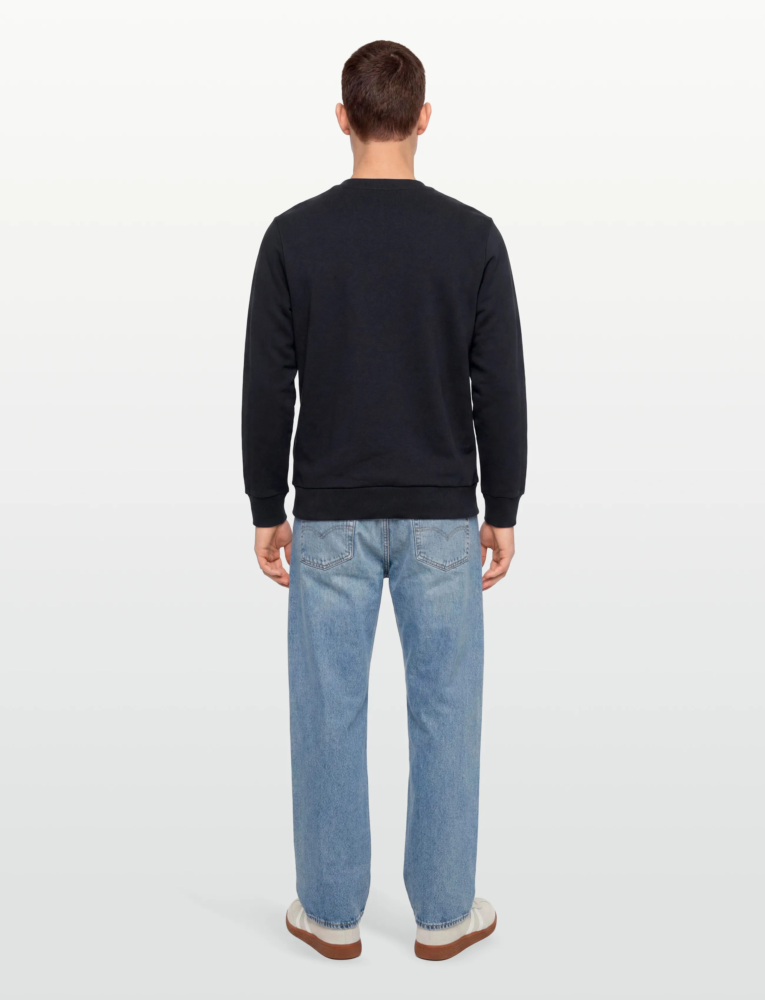 Diesel - S-GIR 250238 OFF FELPA - sweatshirts - total eclipse - 4