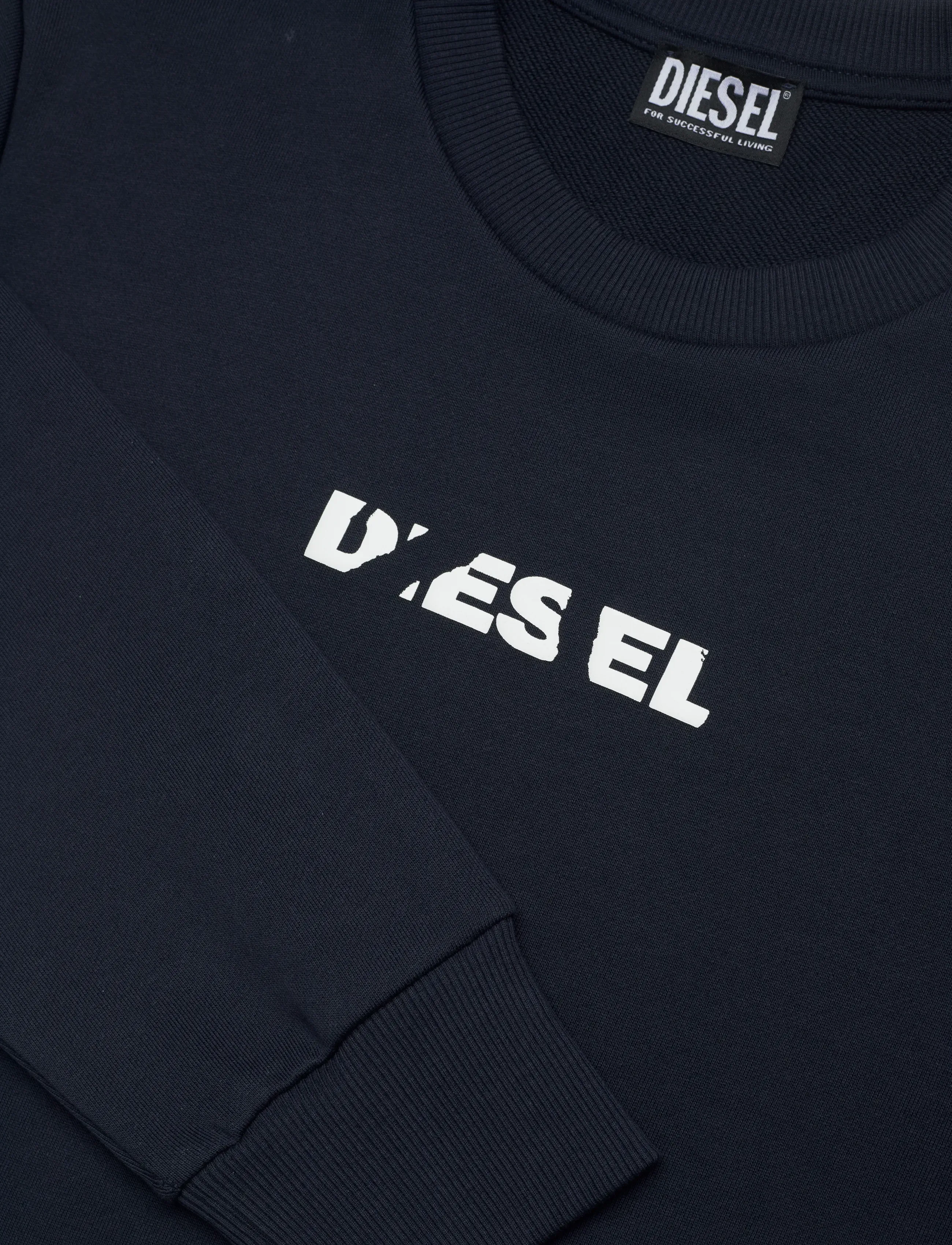 Diesel - S-GIR 250238 OFF FELPA - sweatshirts - total eclipse - 5
