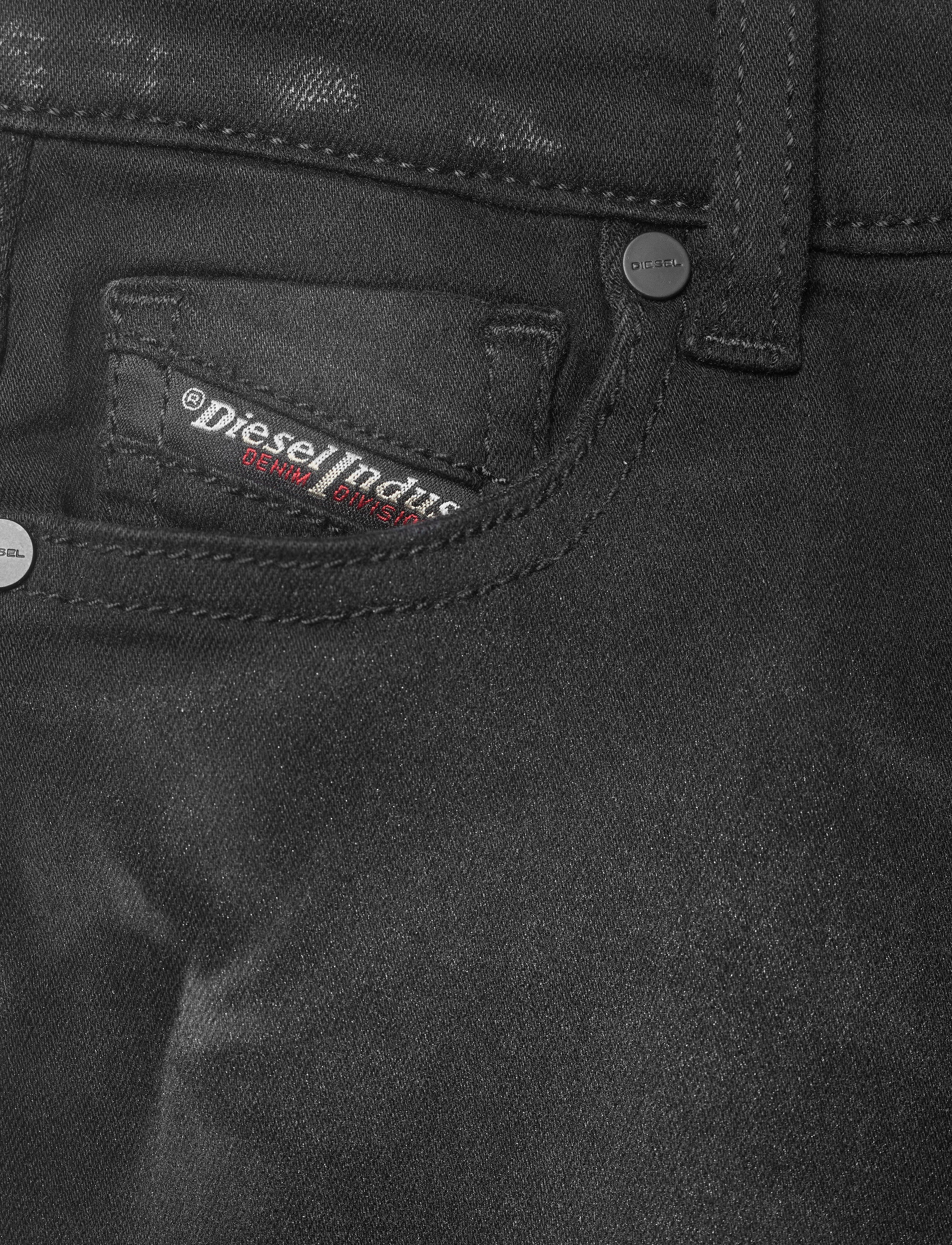 Diesel - MHARKY-J TROUSERS - regular jeans - denim nero - 2