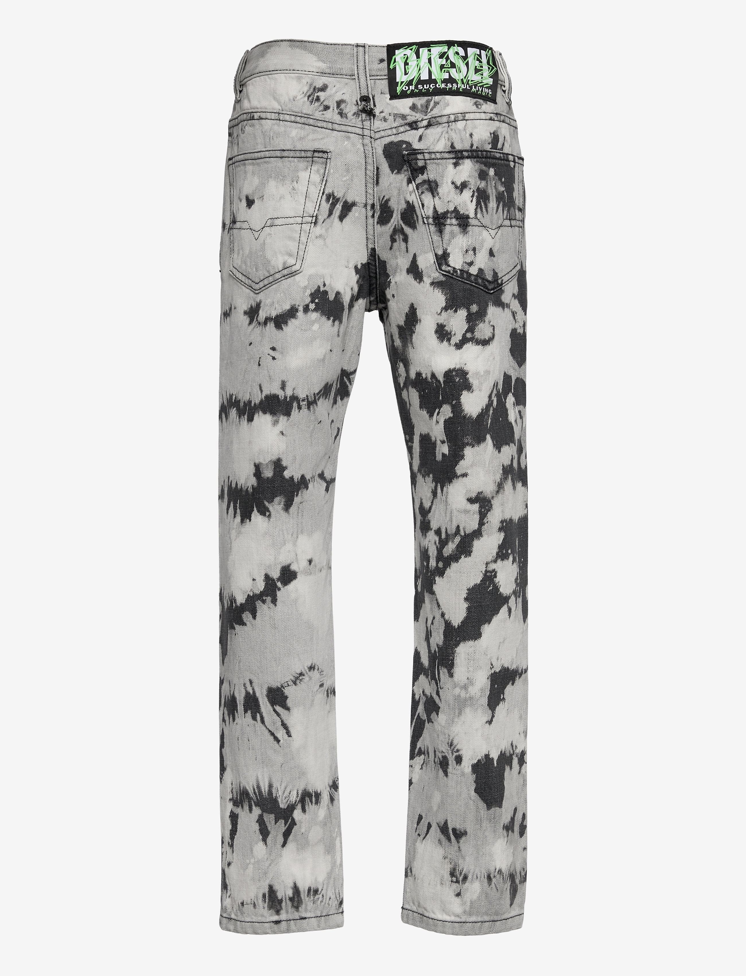 Diesel - MHARKY-J TROUSERS - regular jeans - denim nero - 1
