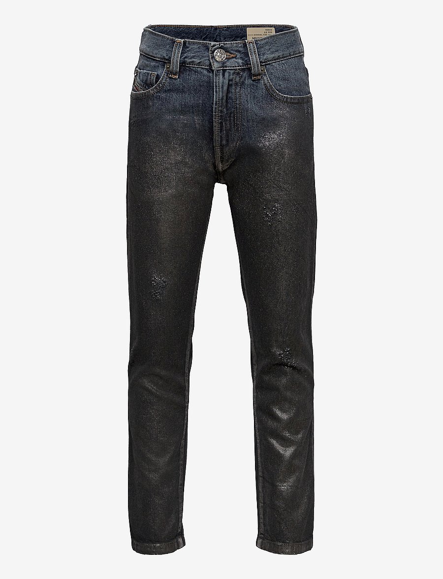 Diesel - MHARKY-J TROUSERS - regular jeans - k01+dark grey+silver - 0