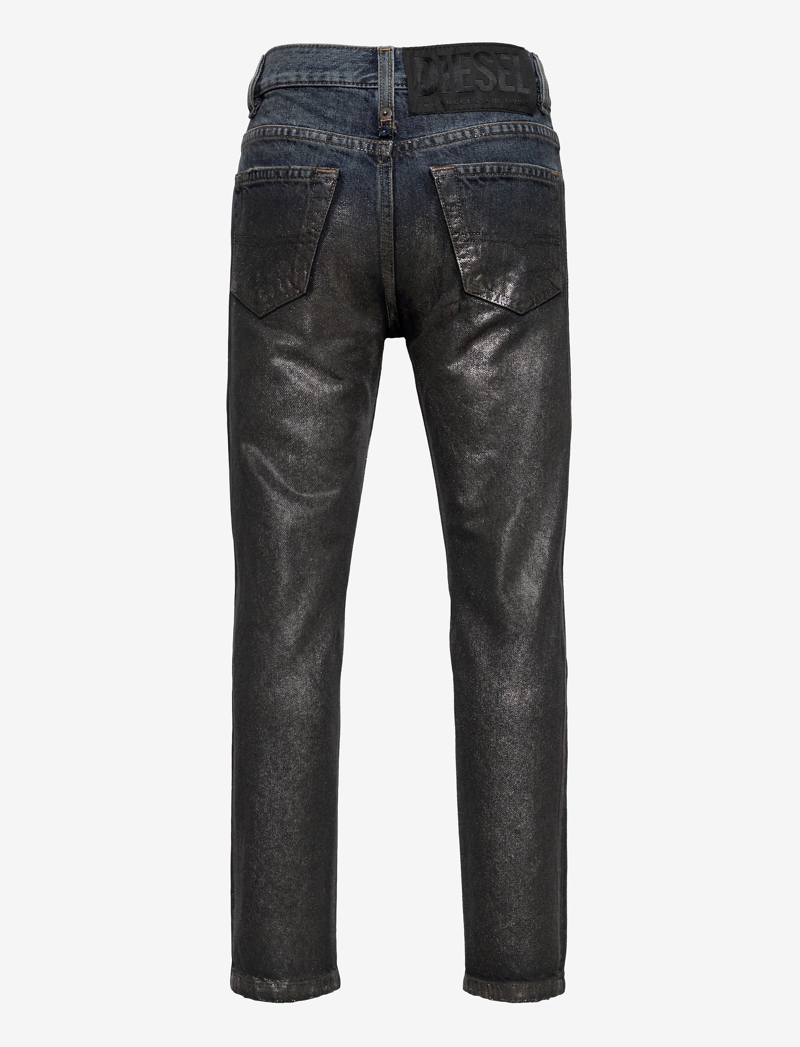 Diesel - MHARKY-J TROUSERS - regular jeans - k01+dark grey+silver - 1