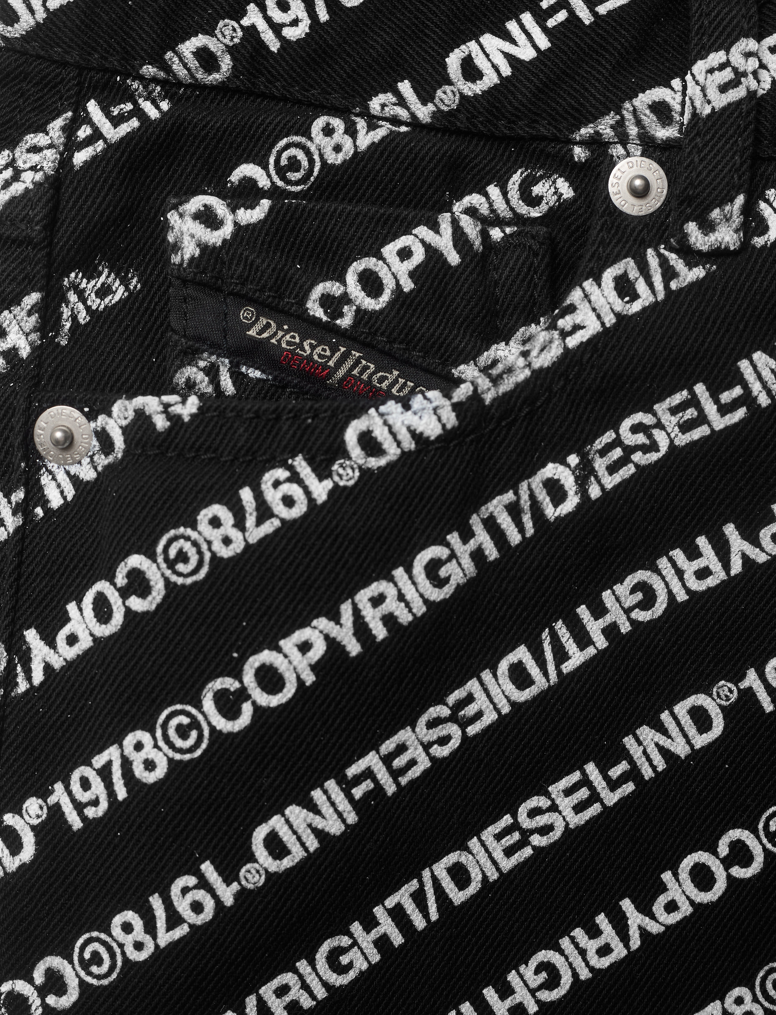 Diesel - MHARKY-J TROUSERS - regular jeans - nero - 2