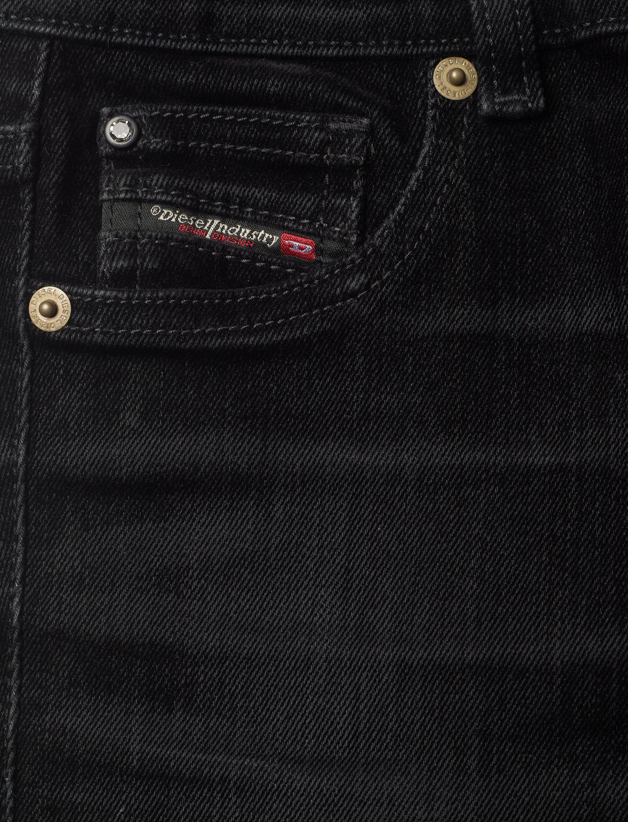 Diesel - DHARY-J TROUSERS - skinny jeans - denim nero - 2