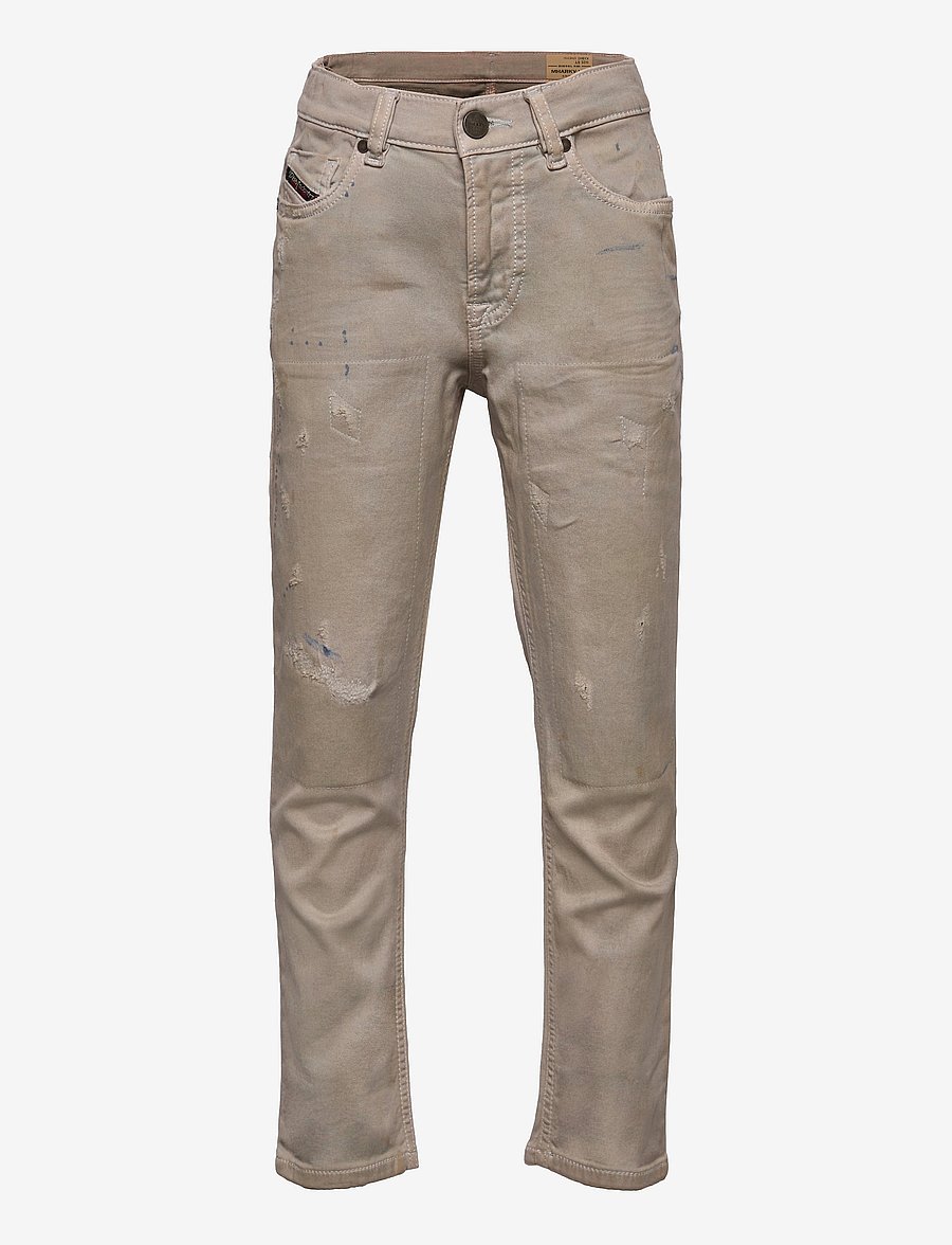 Diesel - MHARKY-J JJJ TROUSERS - byxor - grigio chiaro nuovo - 0